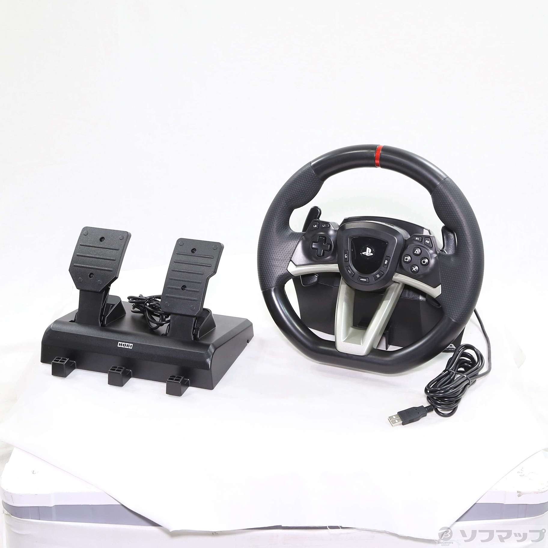 中古】レーシングホイールエイペックス for PlayStation5 