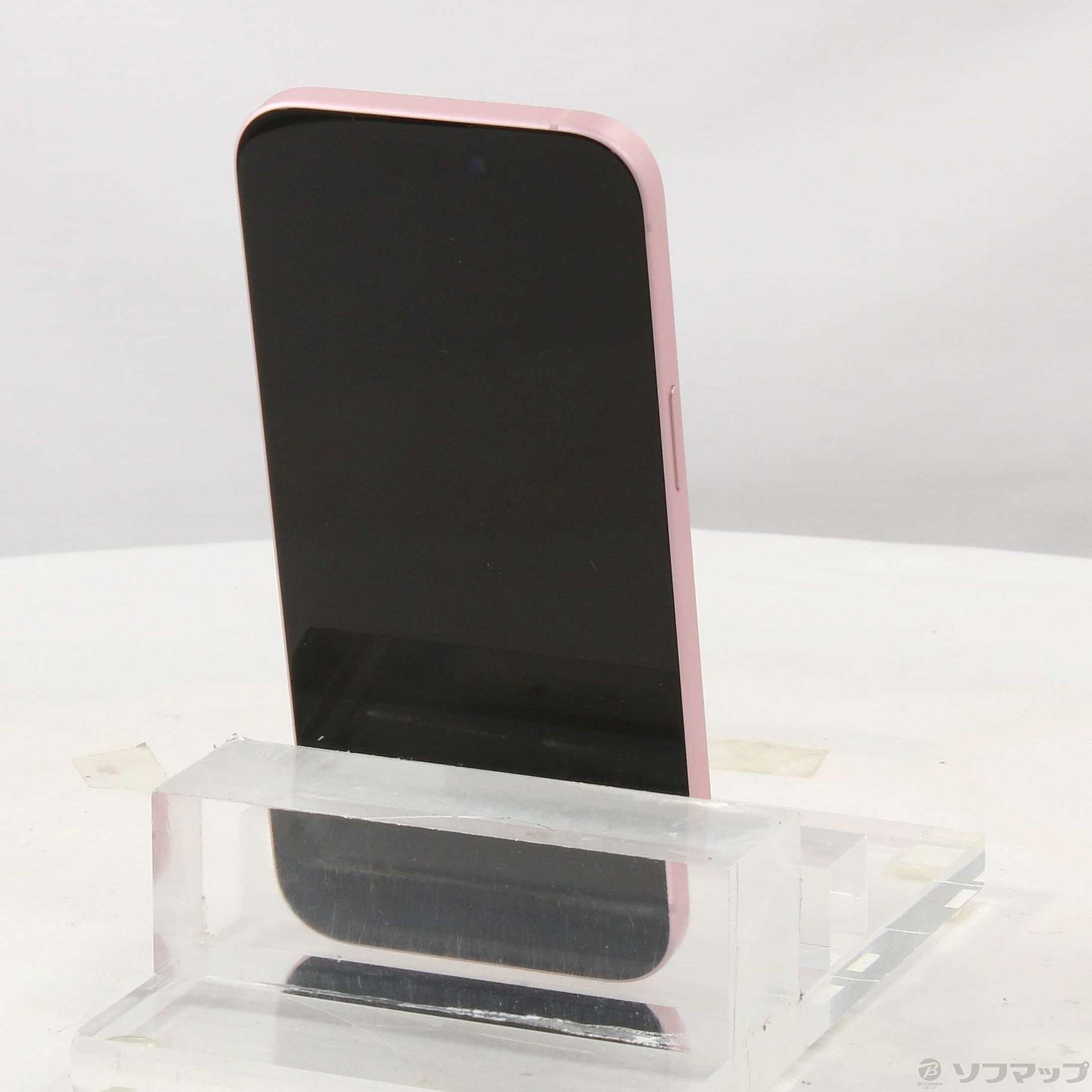 中古】iPhone15 128GB ピンク MTMJ3J／A SIMフリー [2133053202744