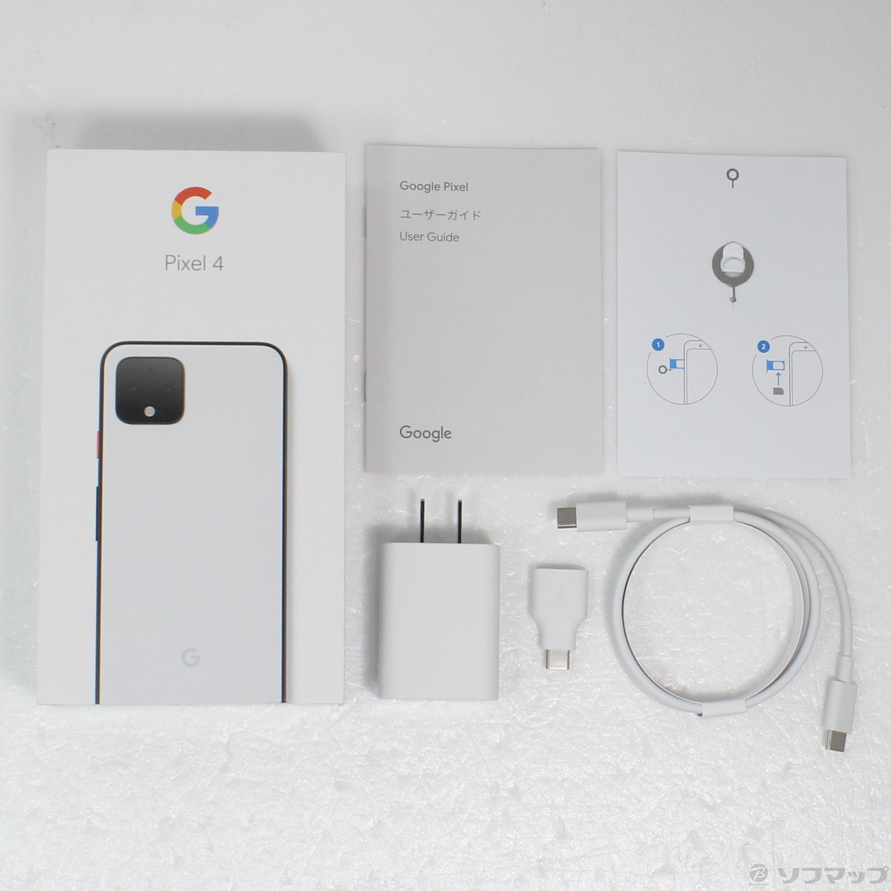 中古】Google Pixel 4 64GB ホワイト G020N SoftBank [2133053207329 ...