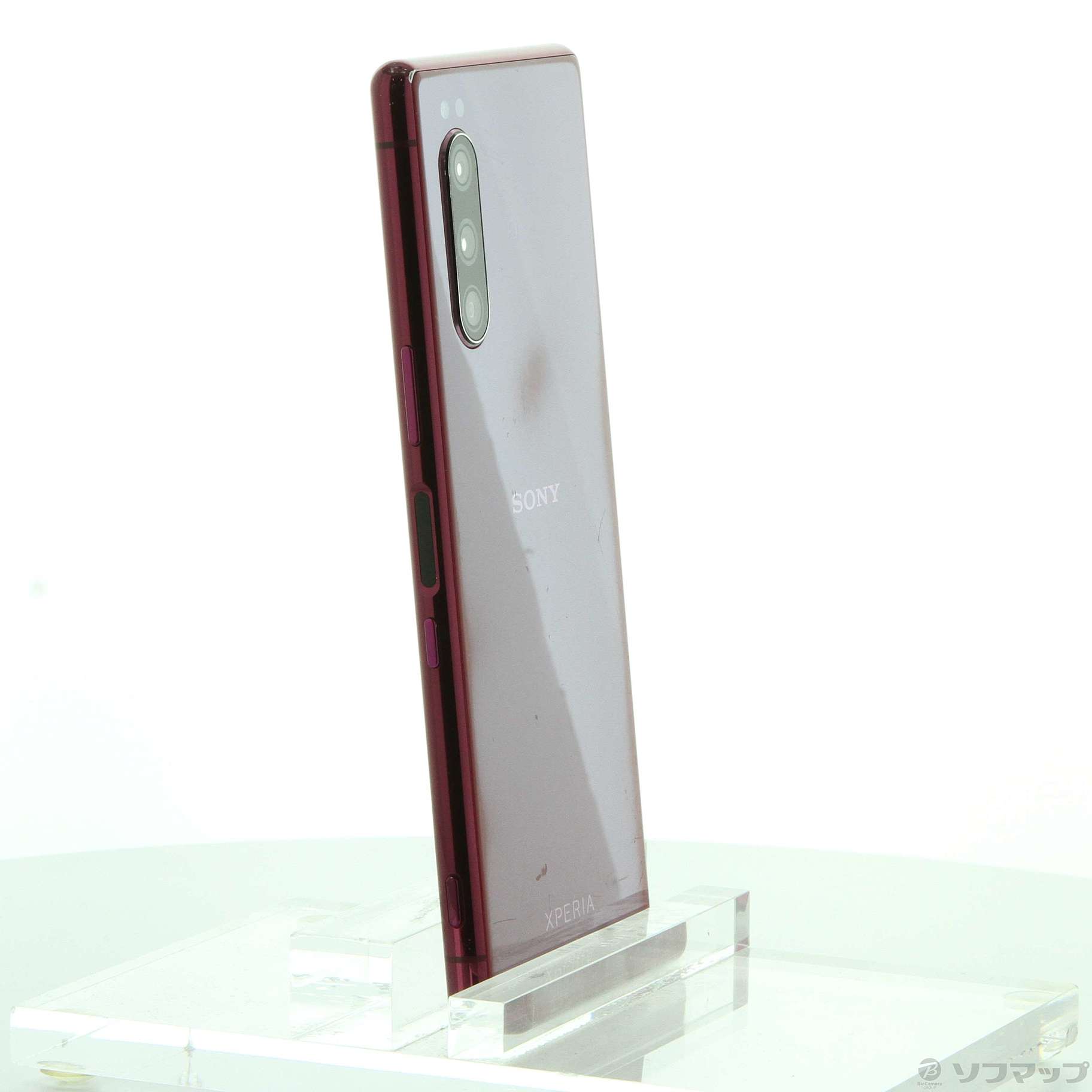 中古】Xperia 5 64GB レッド SOV41 auロック解除SIMフリー [2133053207794] - リコレ！|ビックカメラグループ  ソフマップの中古通販サイト