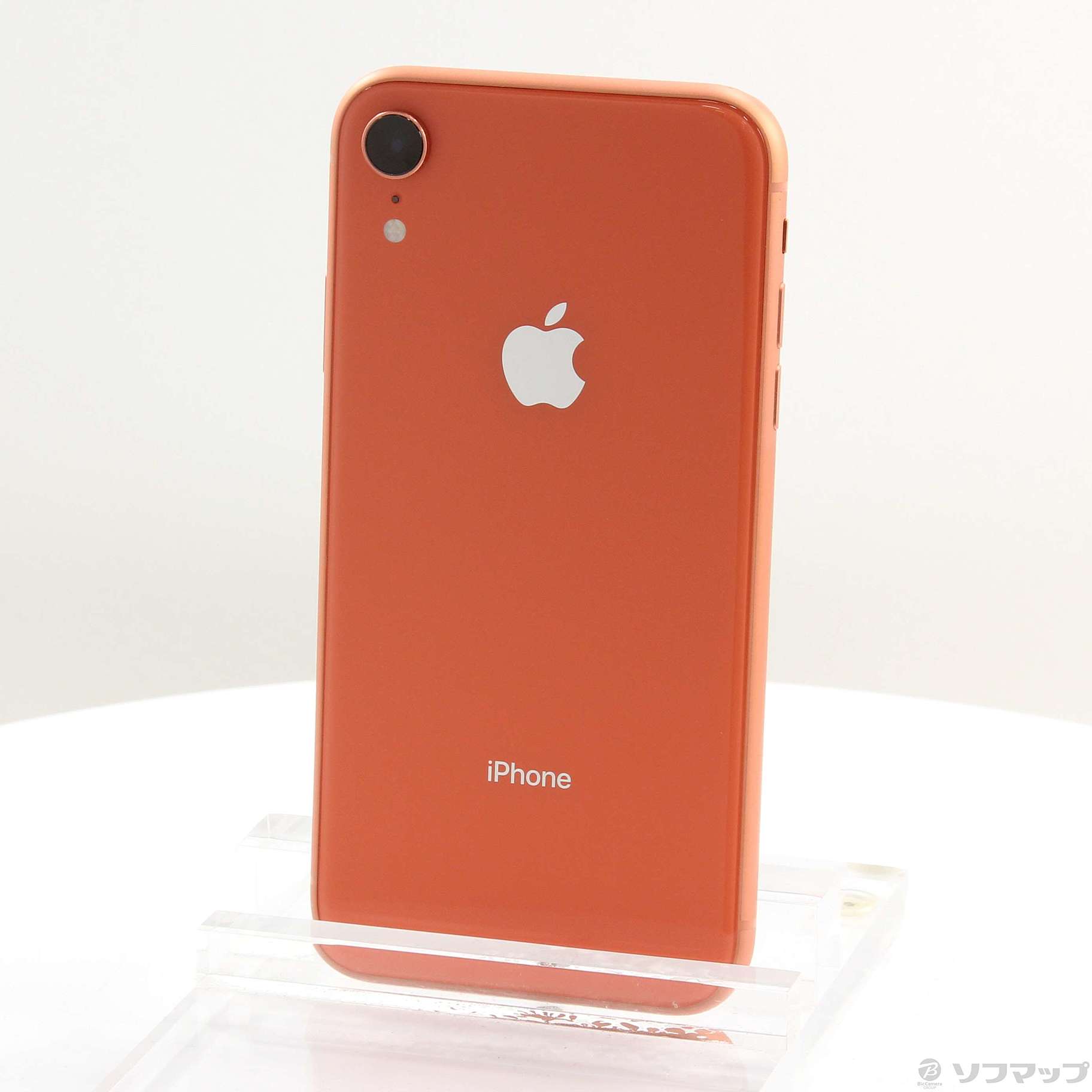 中古】iPhoneXR 64GB コーラル MT0A2J／A SIMフリー [2133053209736 