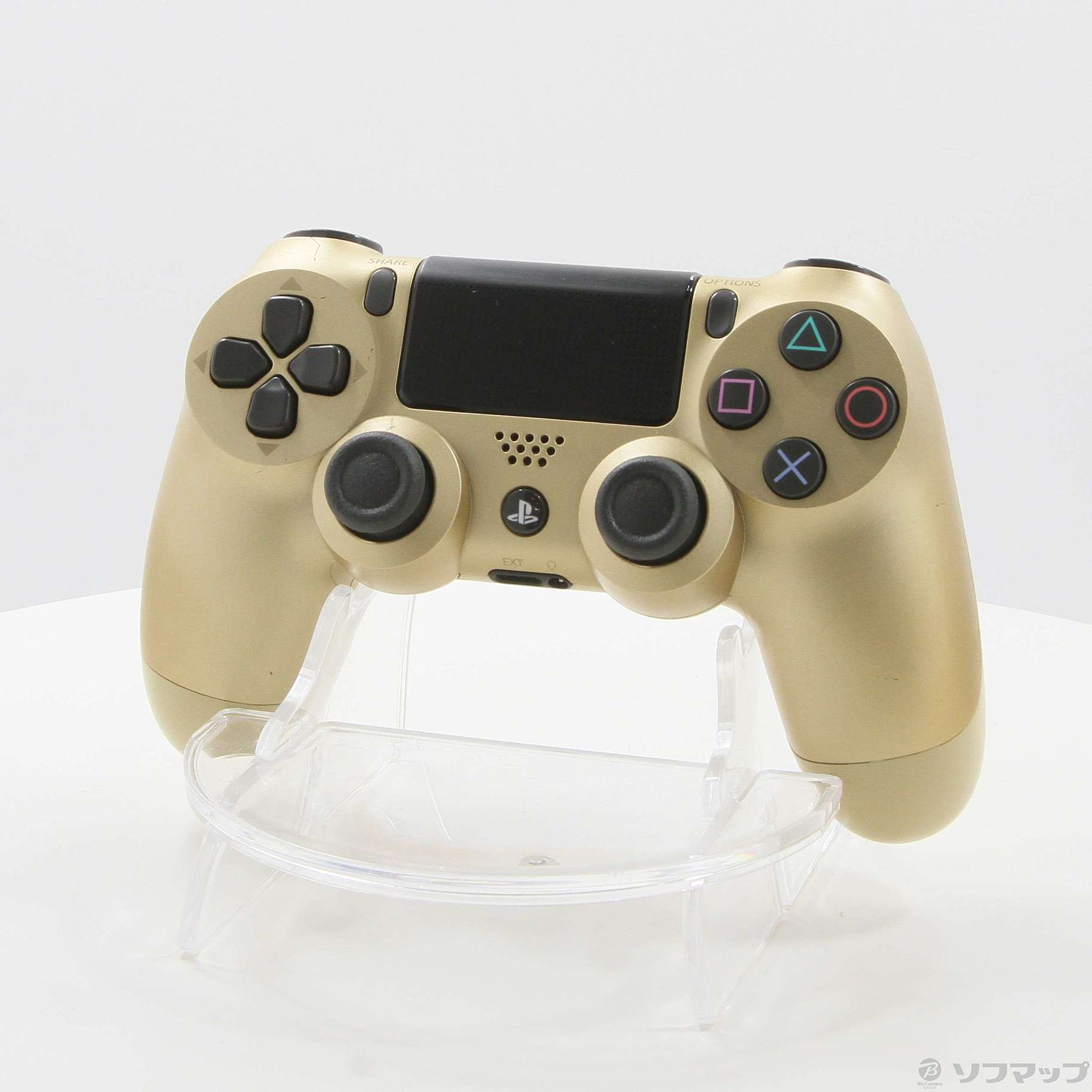 中古】ワイヤレスコントローラー DUALSHOCK4 ゴールド 【PS4