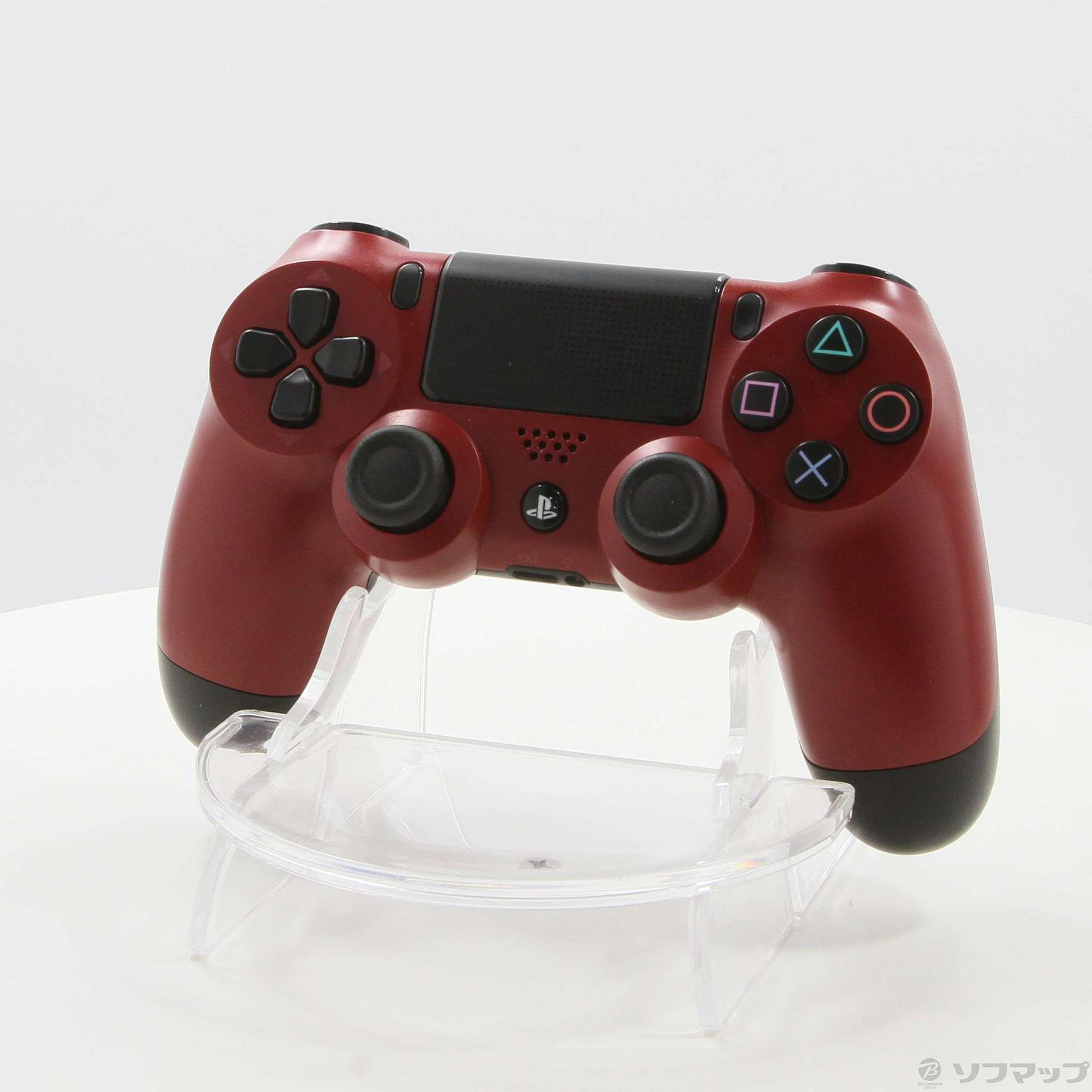 中古】ワイヤレスコントローラー DUALSHOCK4 マグマ・レッド 【PS4】 [2133053210824] - リコレ！|ビックカメラグループ  ソフマップの中古通販サイト