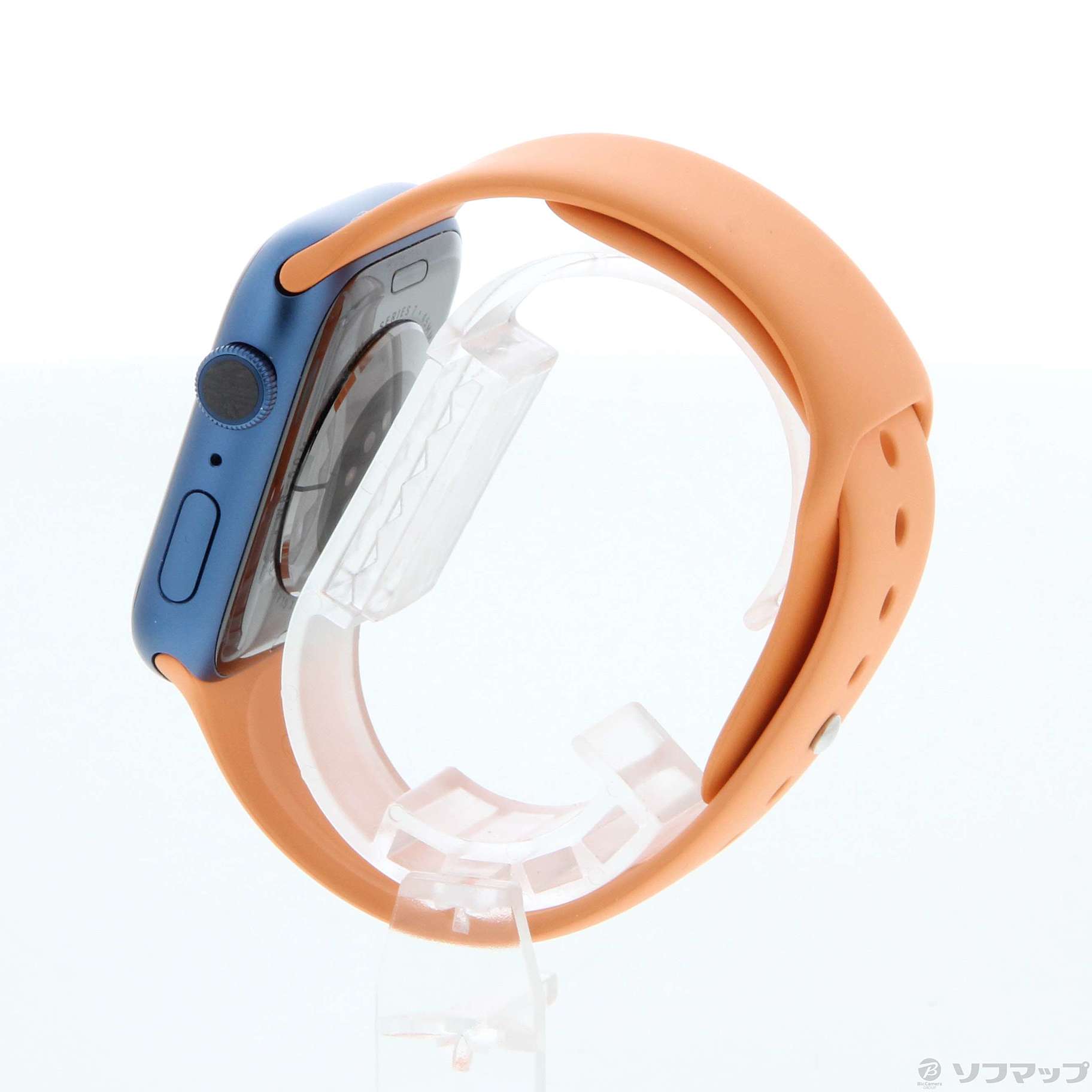 中古】Apple Watch Series 7 GPS 45mm ブルーアルミニウムケース