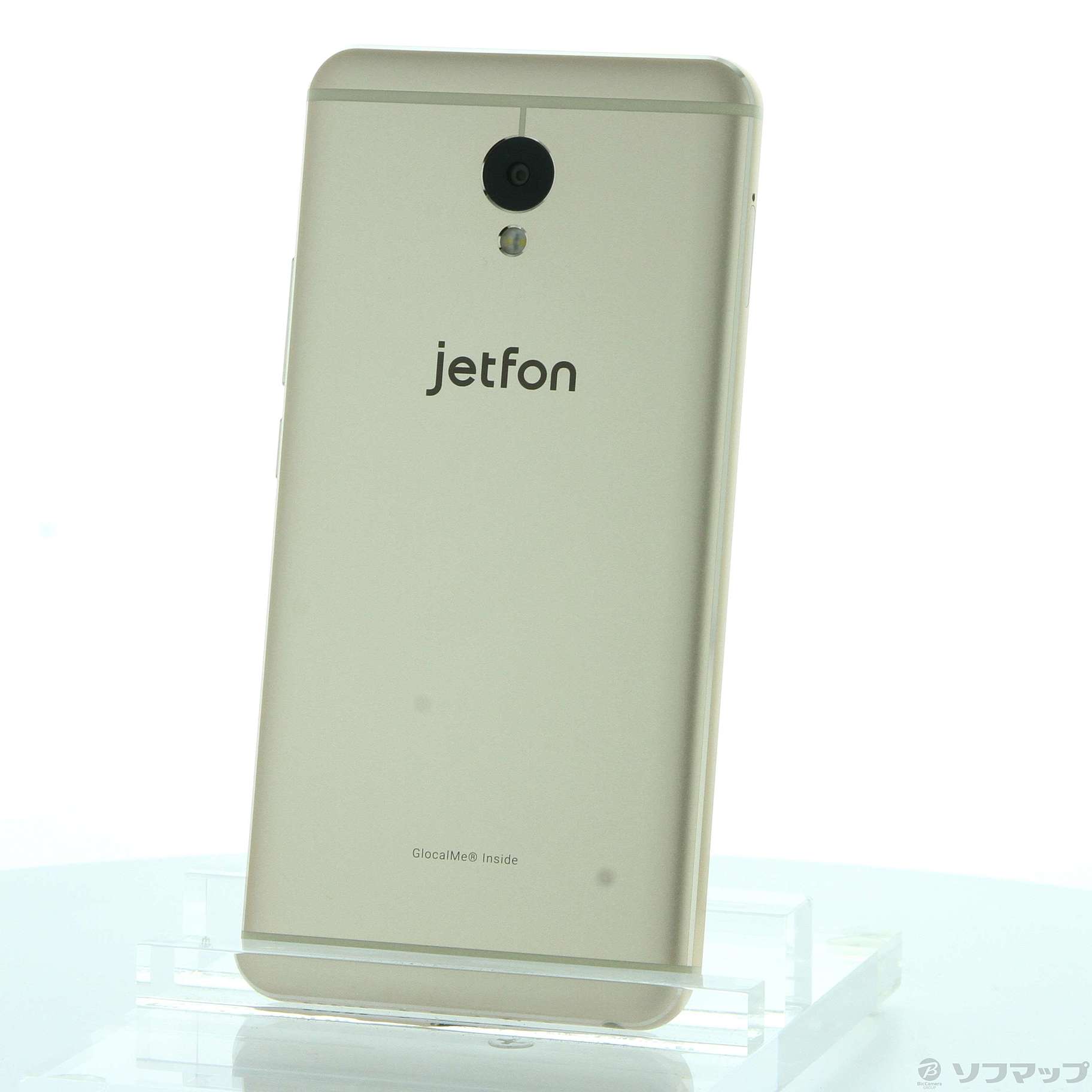 (中古)MAYA SYSTEM jetfon 64GB シャンパンゴールド G1701 SIMフリー(349-ud)