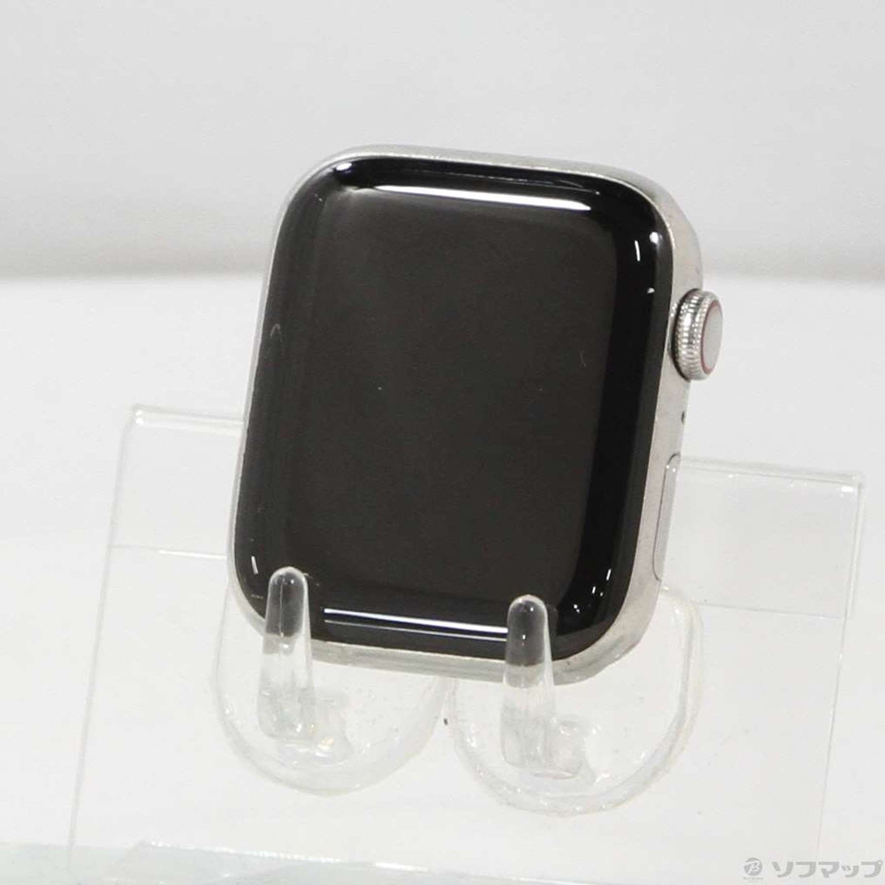 中古】Apple Watch Series 4 GPS + Cellular 44mm ステンレススチール  