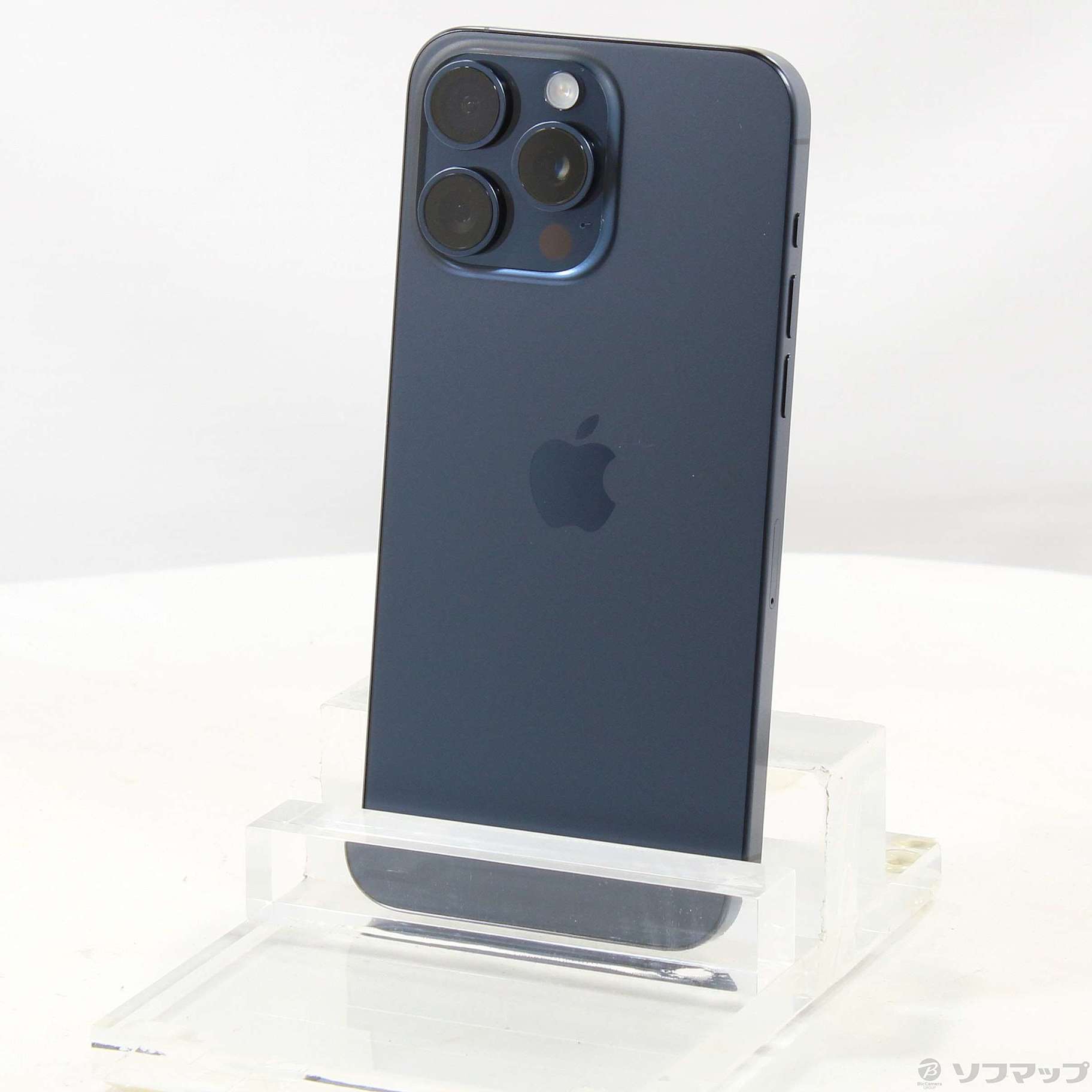 中古】iPhone15 Pro Max 256GB ブルーチタニウム MU6T3J／A SIMフリー
