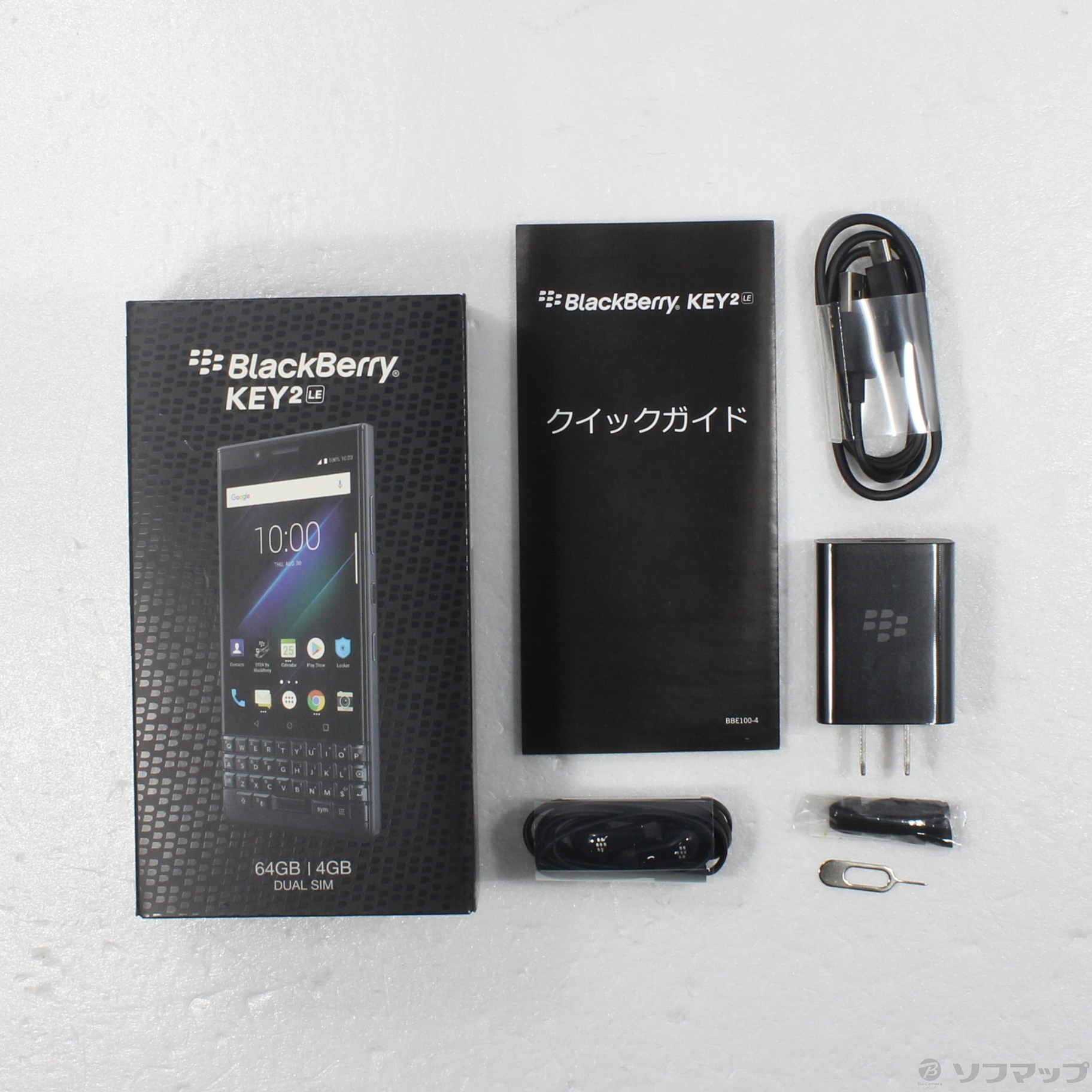 話題の行列 64GB LE Key2 BlackBerry 美品 ダークネイビー SIMフリー ...