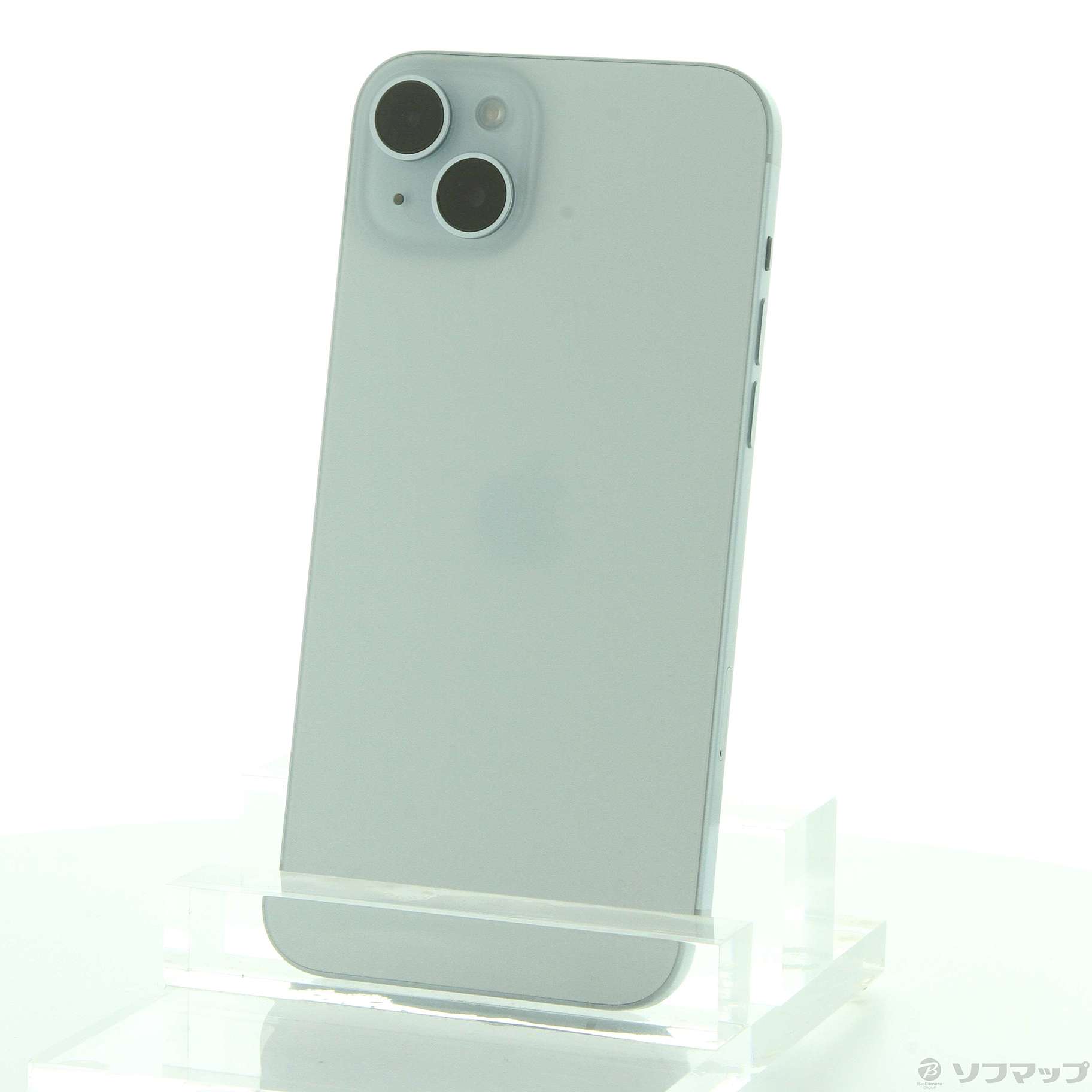 中古】iPhone15 Plus 256GB ブルー MU0N3J／A SIMフリー 