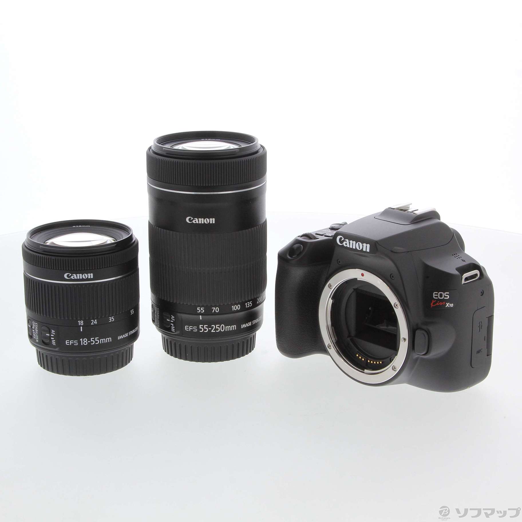 34,800円キヤノン Canon EOS Kiss X10 ダブルズームキット ブラック