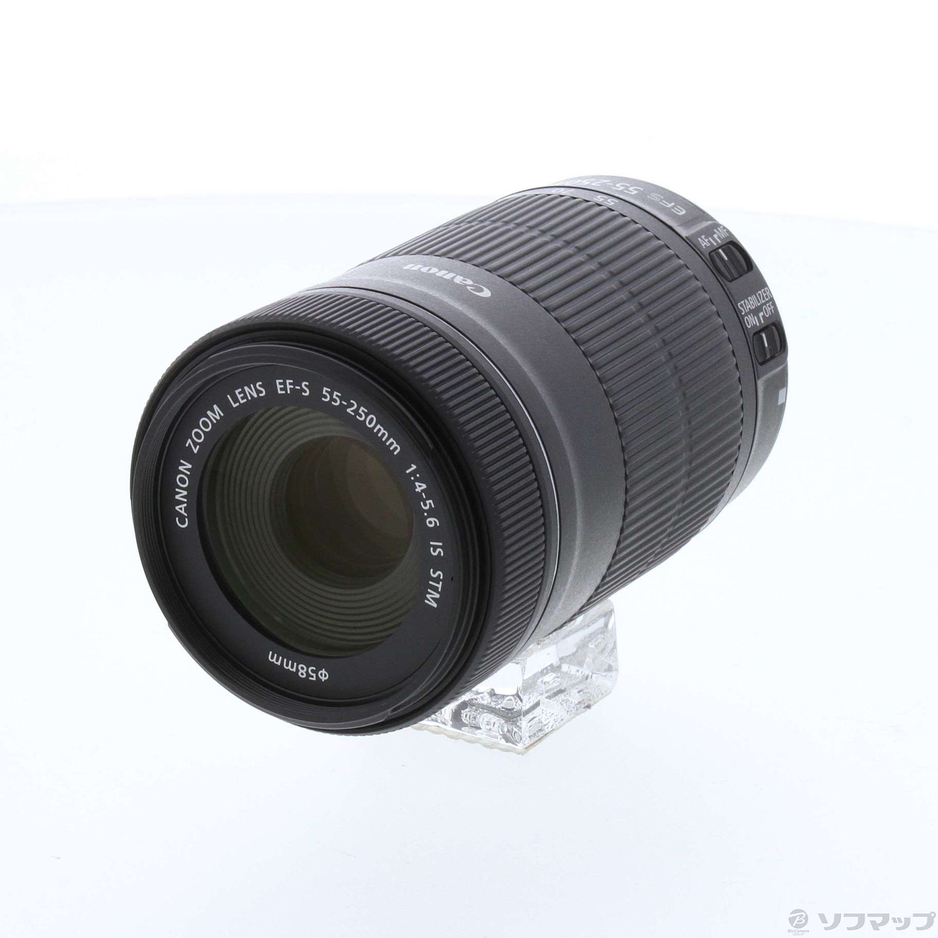 中古】Canon EF-S 55-250mm F4-5.6 IS STM (レンズ) [2133053233168] -  リコレ！|ビックカメラグループ ソフマップの中古通販サイト