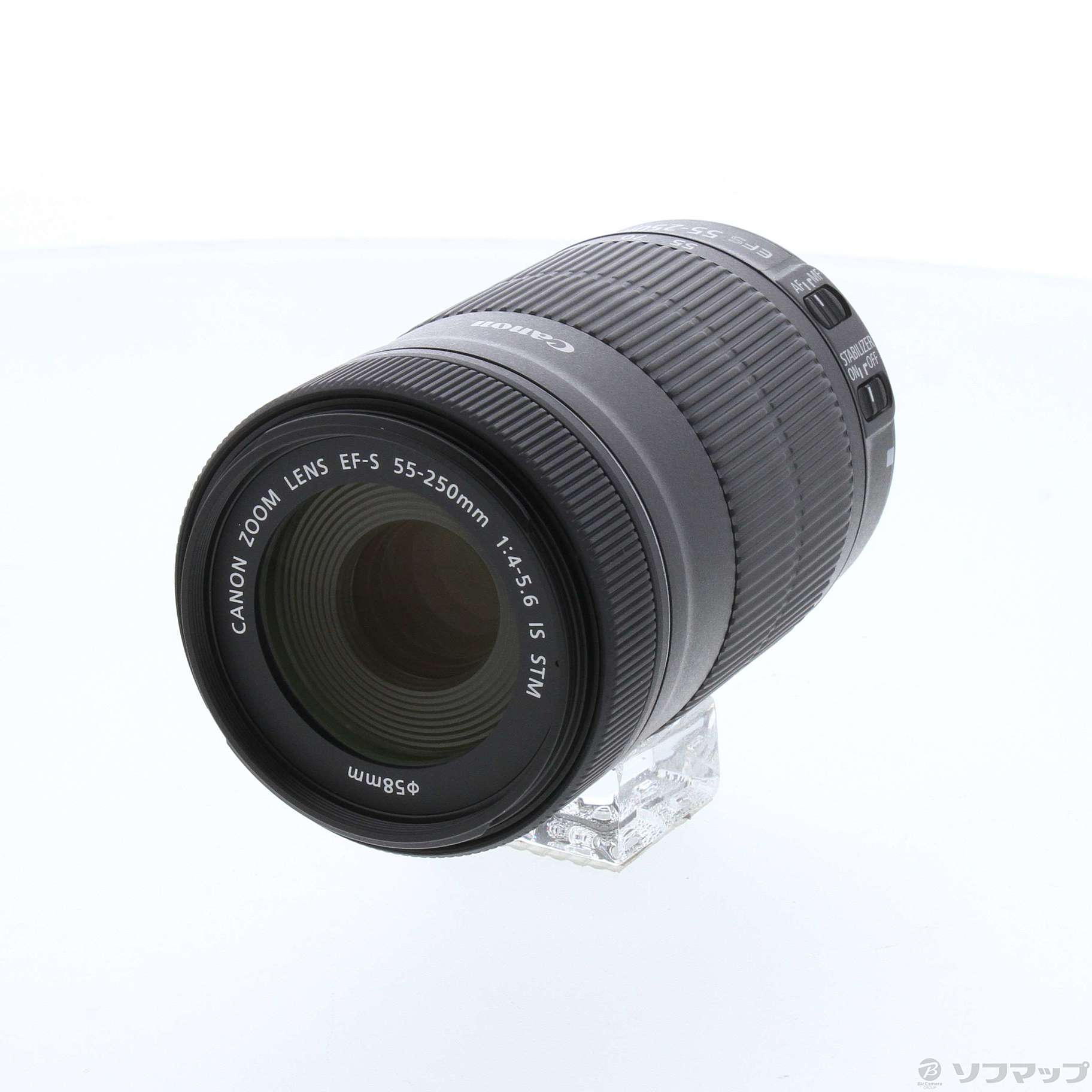 中古品〕 Canon EF-S 55-250mm F4-5.6 IS STM (レンズ)｜の通販は