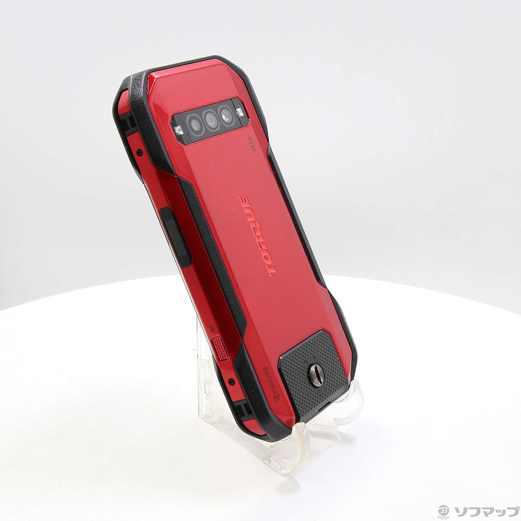 au TORQUE G06 KYG03 SIMフリー 赤 レッド - スマートフォン/携帯電話