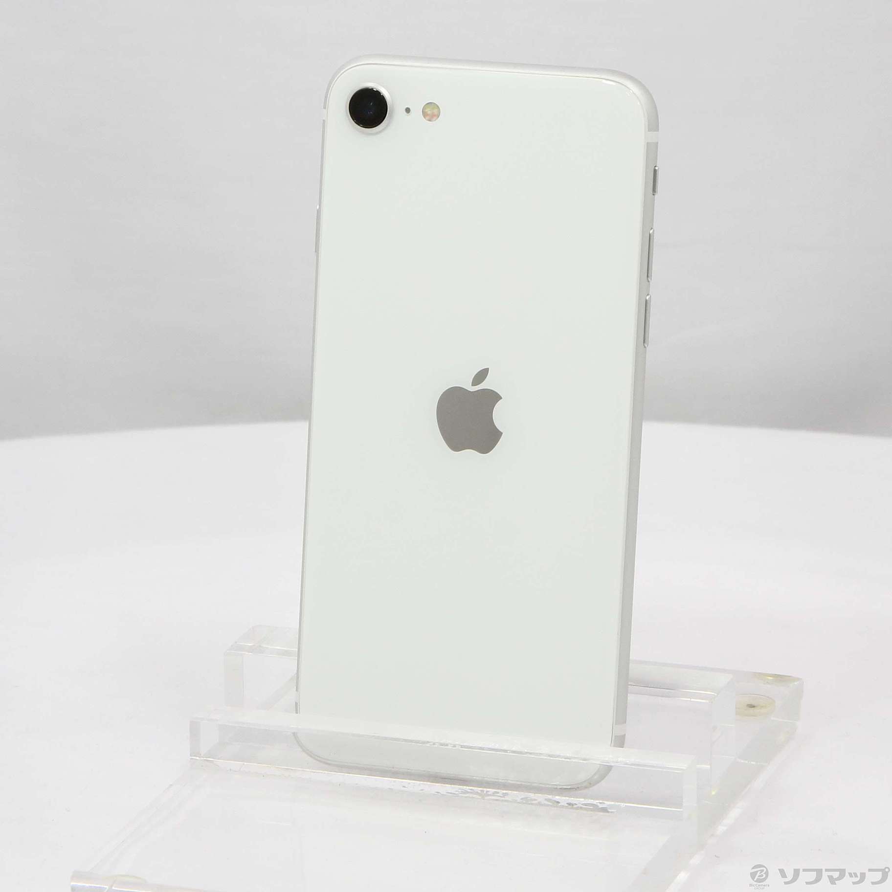 【美品】iPhoneSE第2世代ホワイト　64GB SIMフリースマホアクセサリー