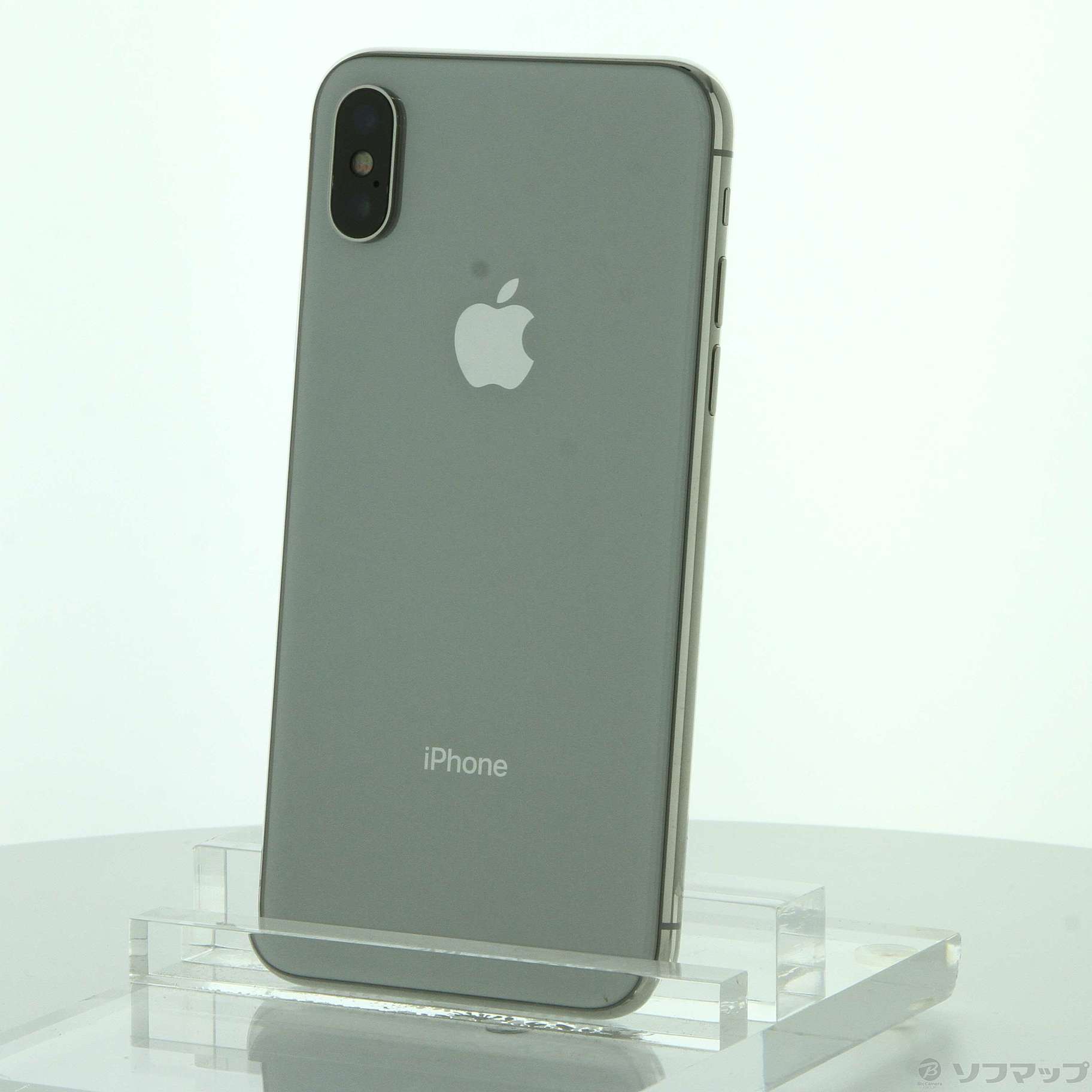 中古】iPhoneX 64GB シルバー MQAY2J／A SIMフリー [2133053259694