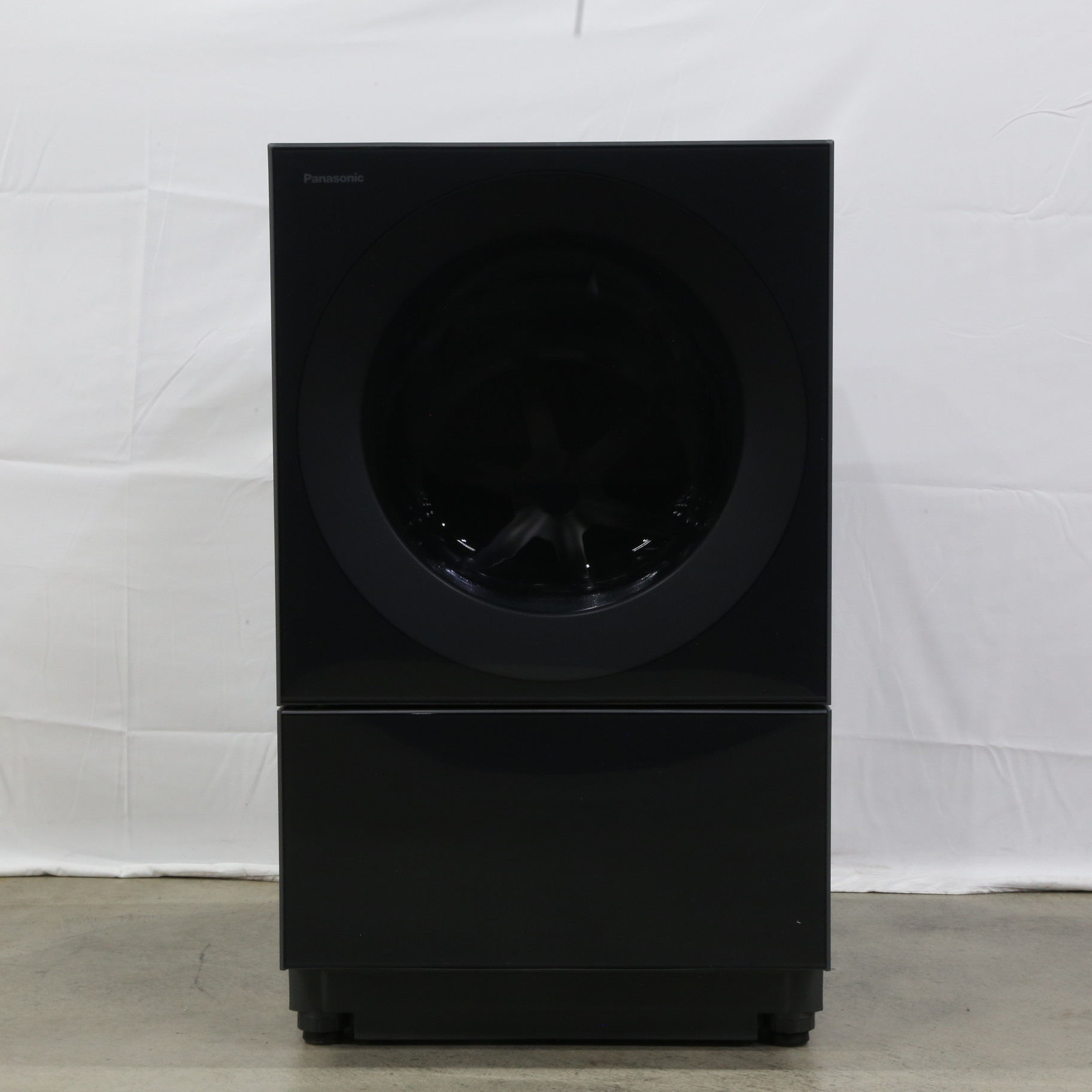 〔展示品〕 ドラム式洗濯乾燥機 Cuble（キューブル） スモーキーブラック NA-VG2800L-K ［洗濯10.0kg ／乾燥5.0kg  ／ヒーター乾燥(排気タイプ) ／左開き］
