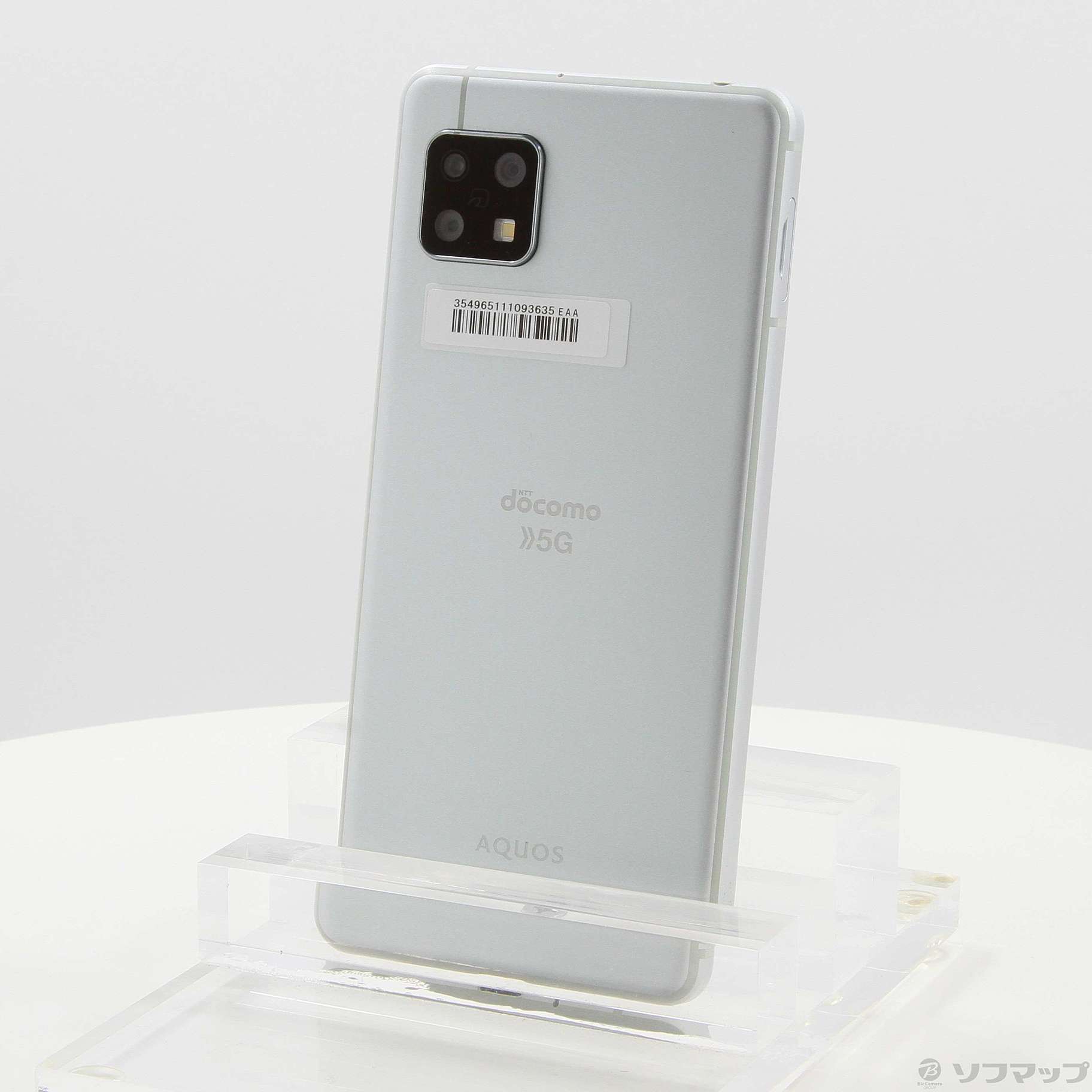 中古】AQUOS sense5G 64GB オリーブシルバー SH-53A docomoロック解除