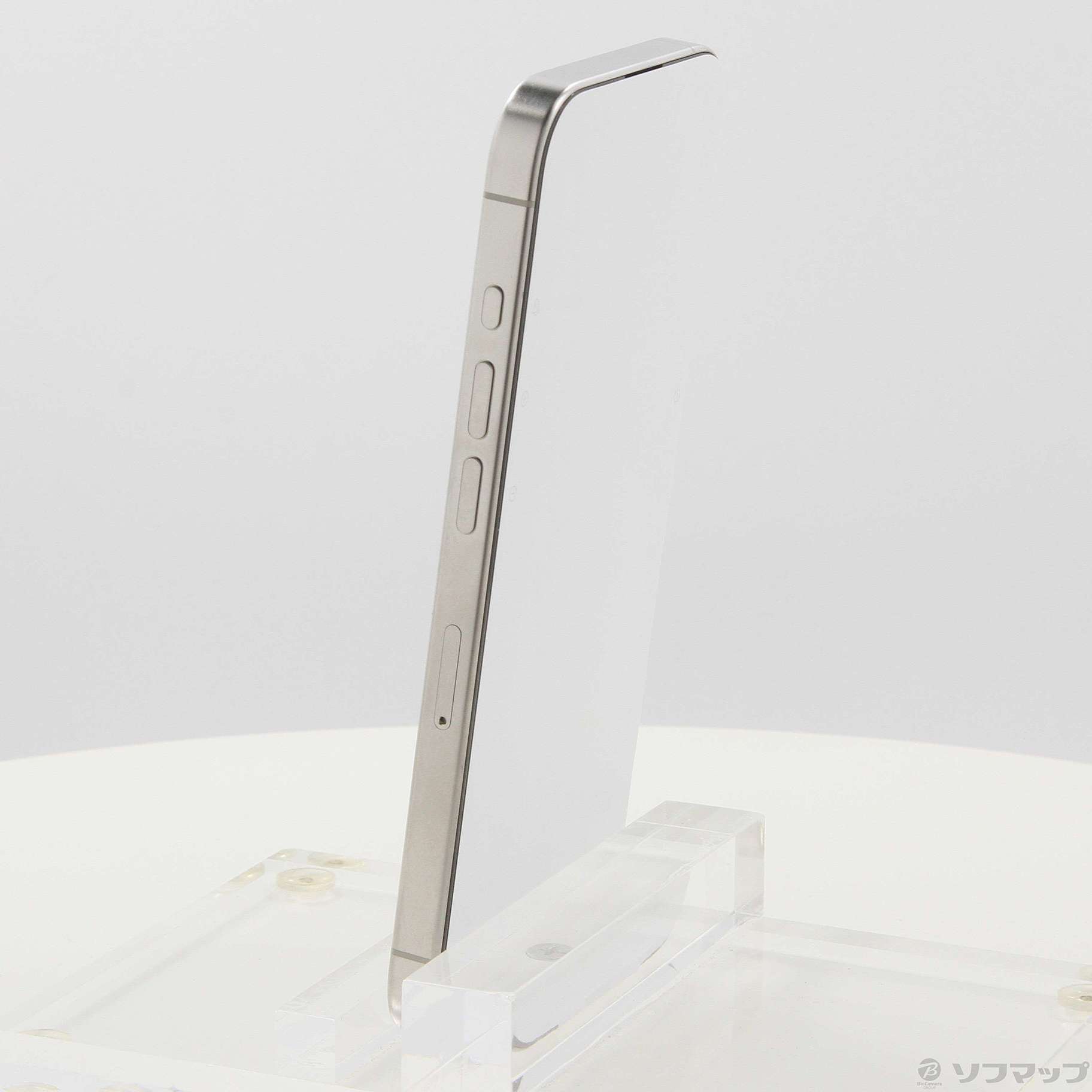中古】iPhone15 Pro 128GB ホワイトチタニウム MTU83J／A SIMフリー