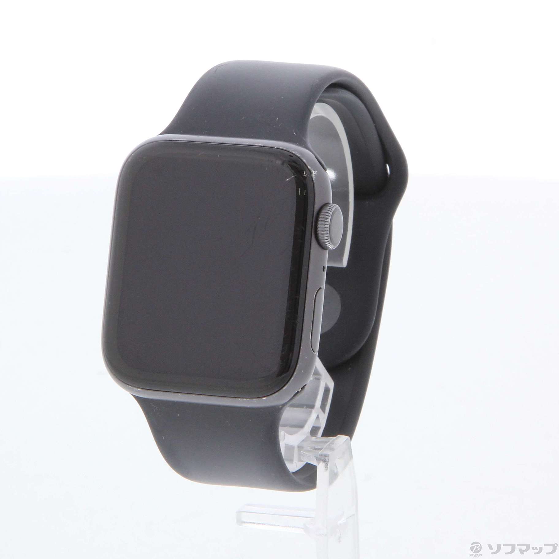 〔中古品〕 Apple Watch Series 5 GPS 44mm スペースグレイアルミニウムケース ブラックスポーツバンド