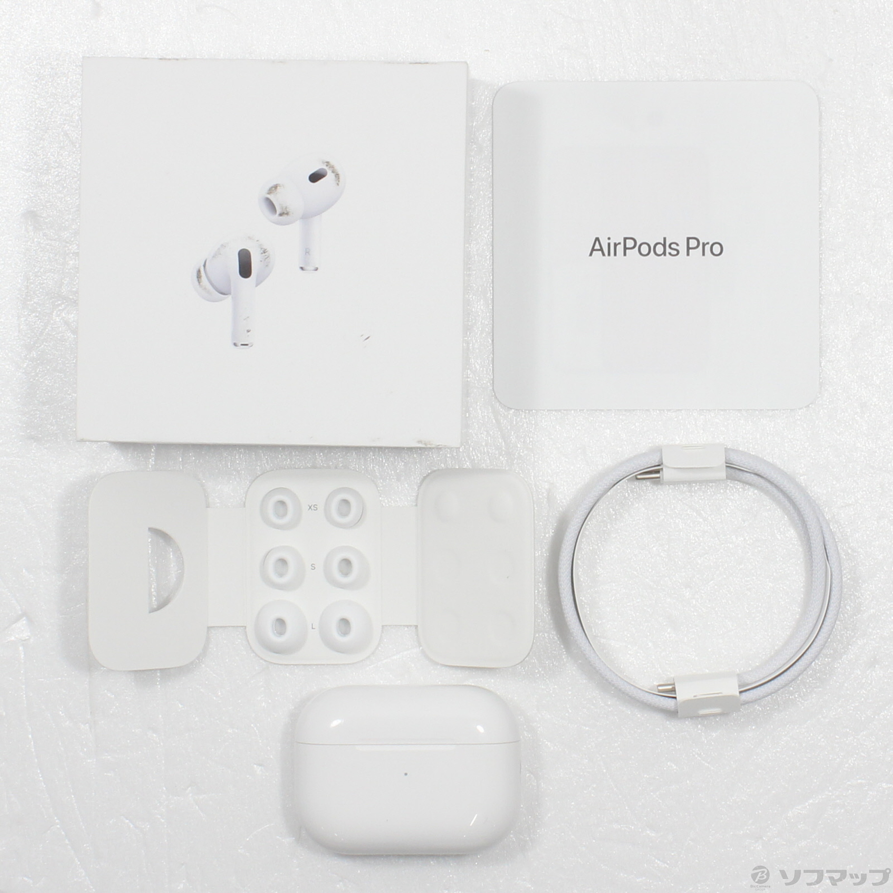 中古】USB-C充電ケース付き AirPods Pro 第2世代 MTJV3J／A