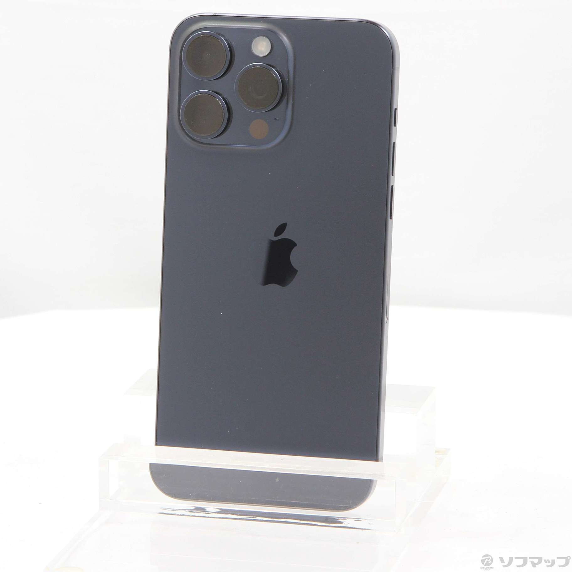 中古】iPhone15 Pro Max 256GB ブルーチタニウム MU6T3J／A SIMフリー