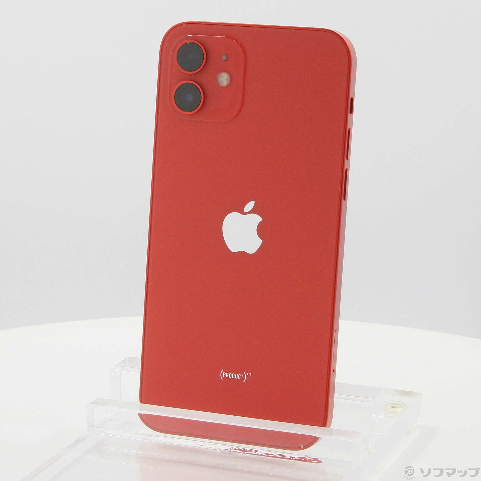 中古】iPhone12 128GB プロダクトレッド MGHW3J／A SIMフリー 