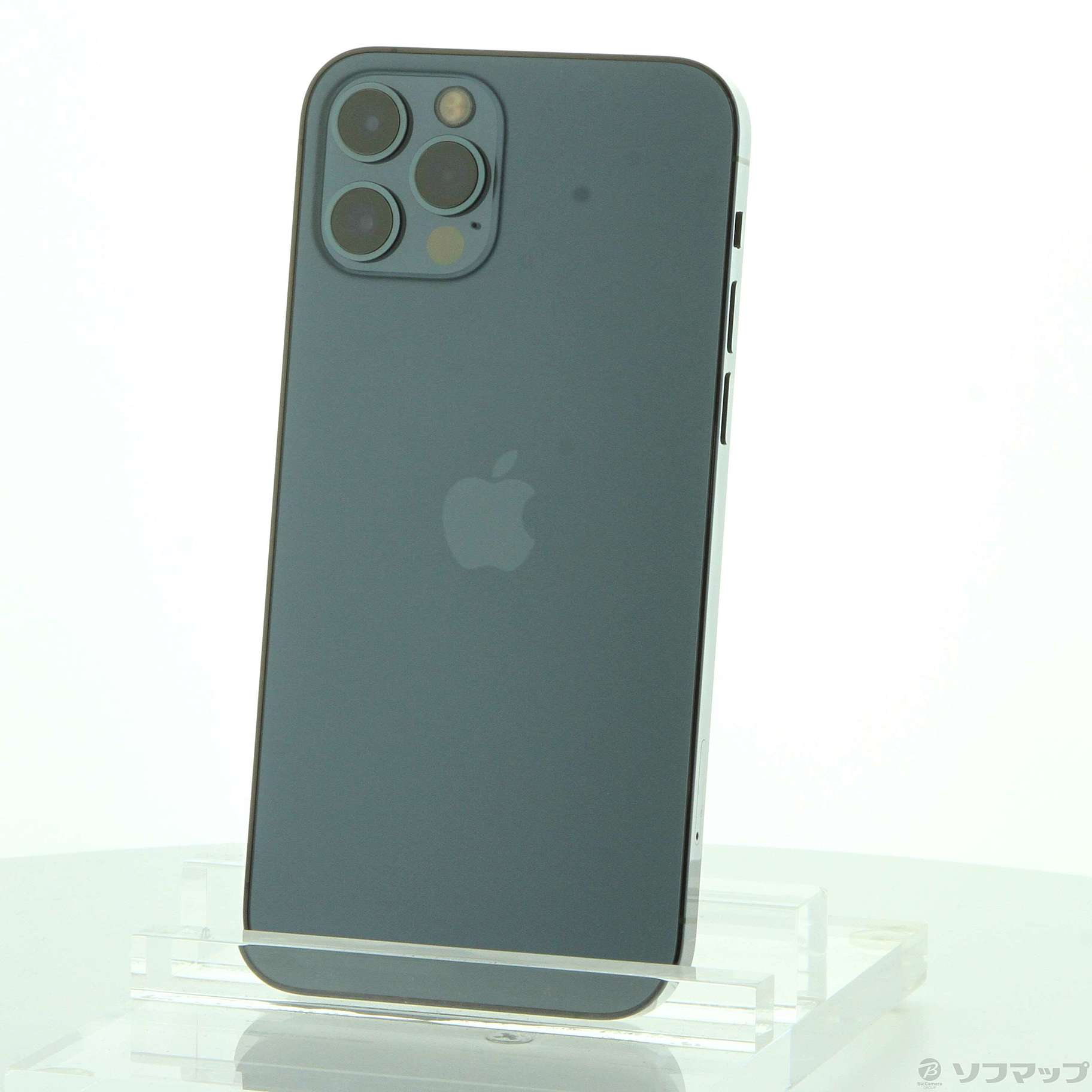 中古】iPhone12 Pro 256GB パシフィックブルー MGMD3J／A SIMフリー 
