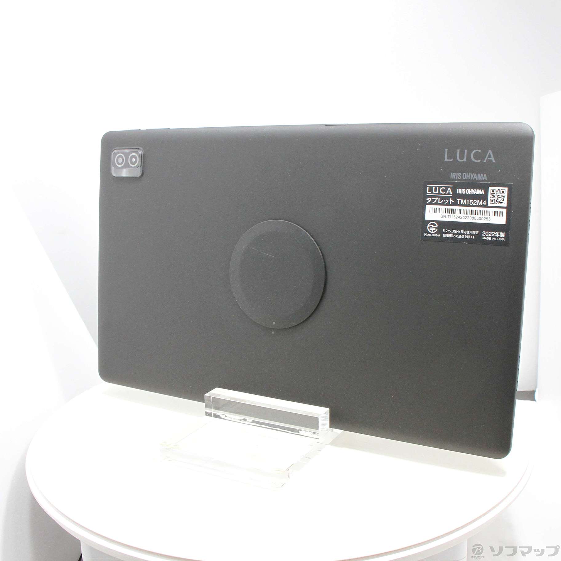 LUCA Tablet TM152 64GB ブラック TM152M4N1-B Wi-Fi