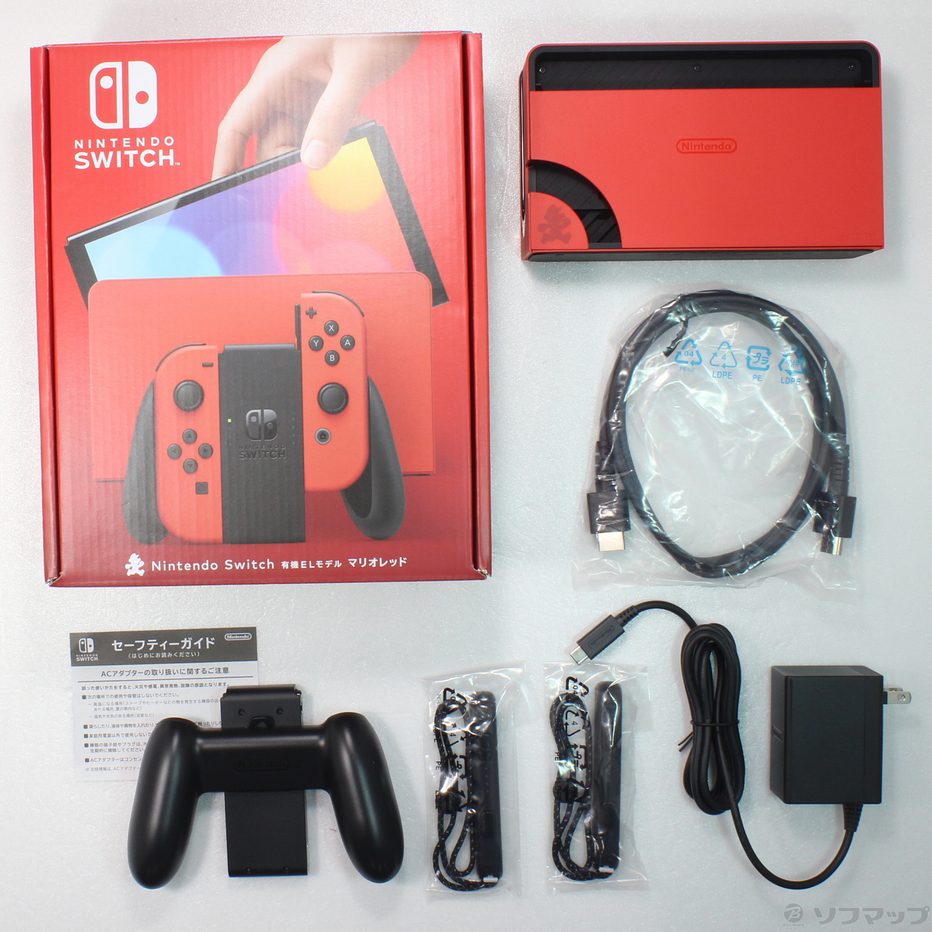 中古】Nintendo Nintendo Switch 有機ELモデル マリオレッド