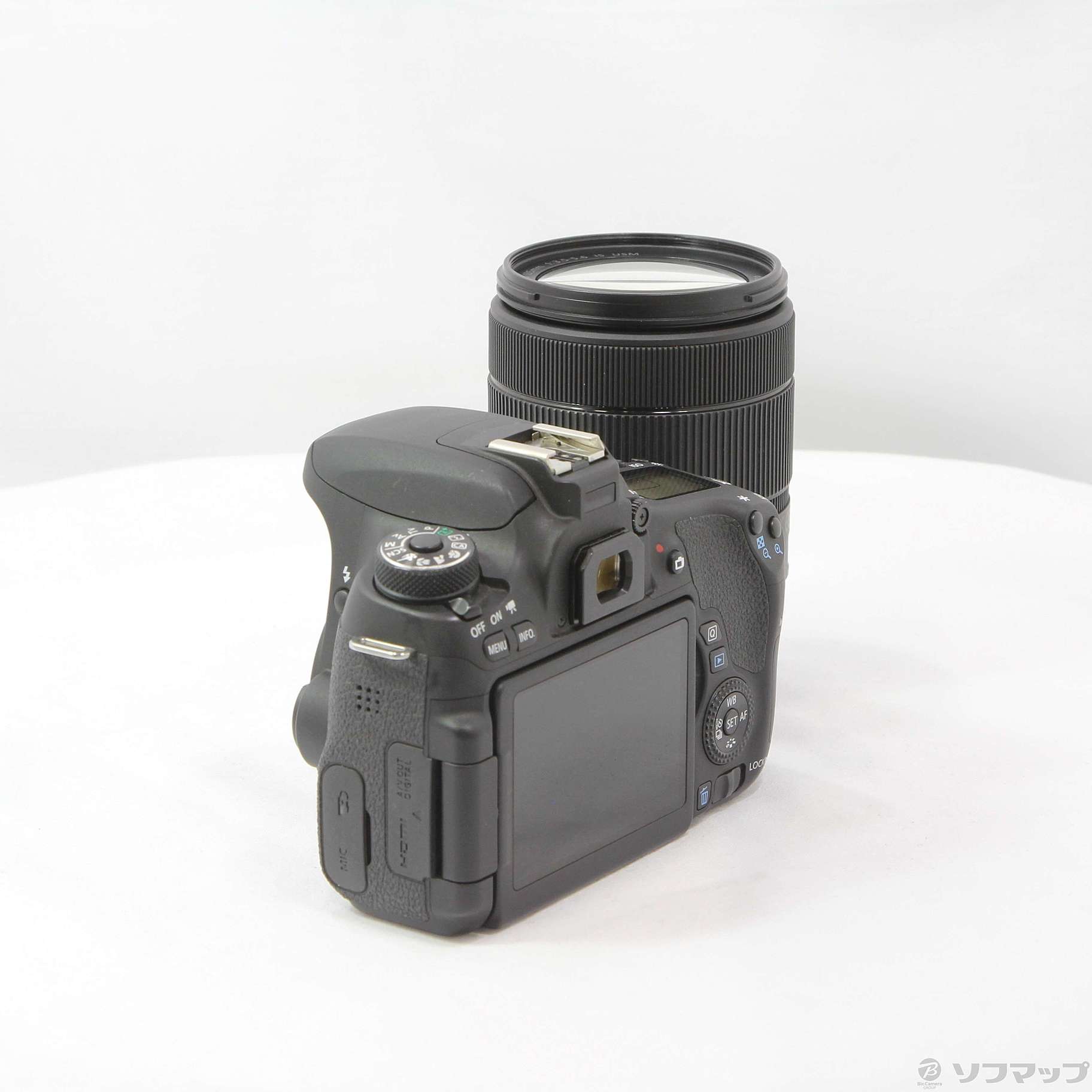 キナル別注 EOS STM IS 8000D(W) 中古】キヤノン EF-S18-135 ...