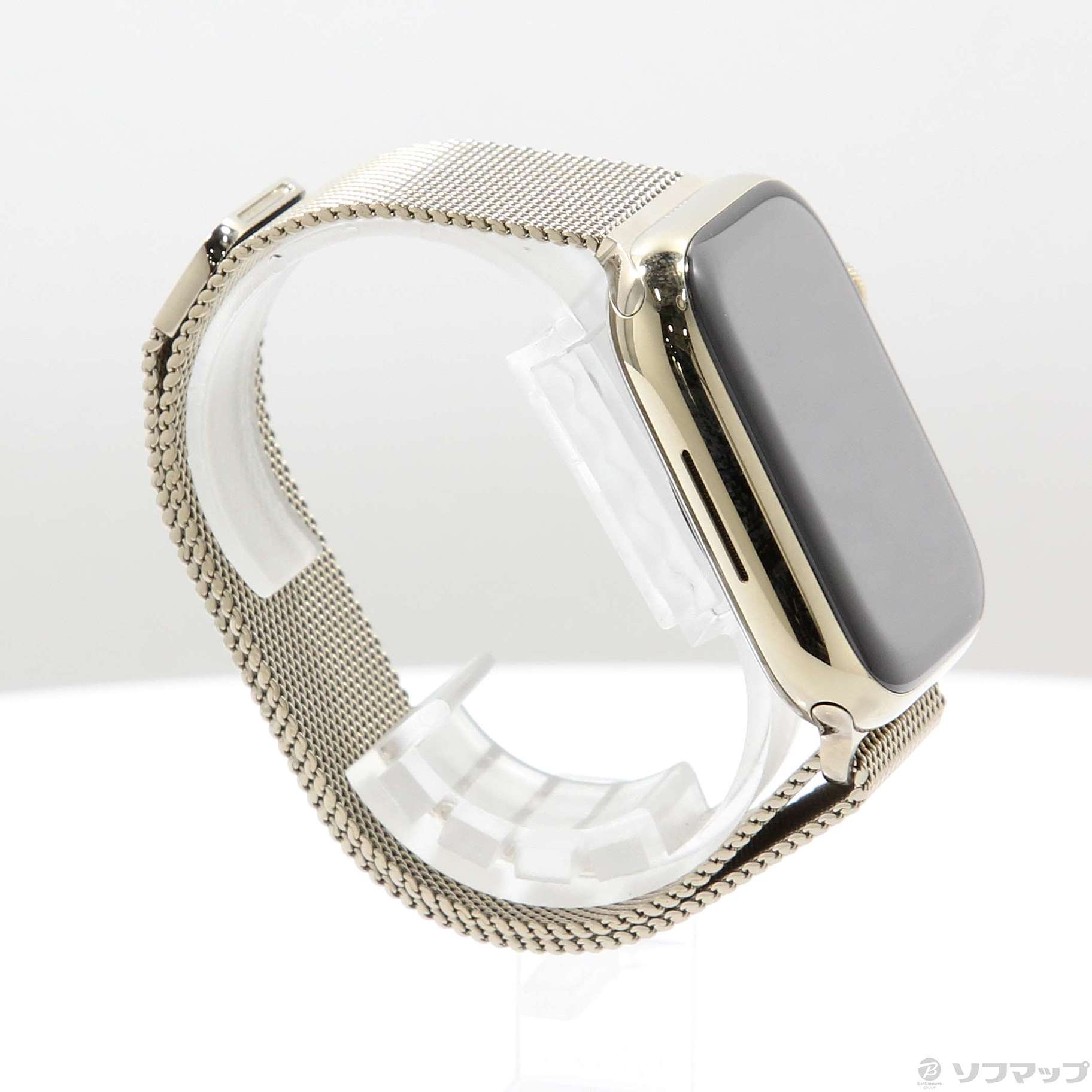 中古】Apple Watch Series 8 GPS + Cellular 45mm ゴールドステンレス 