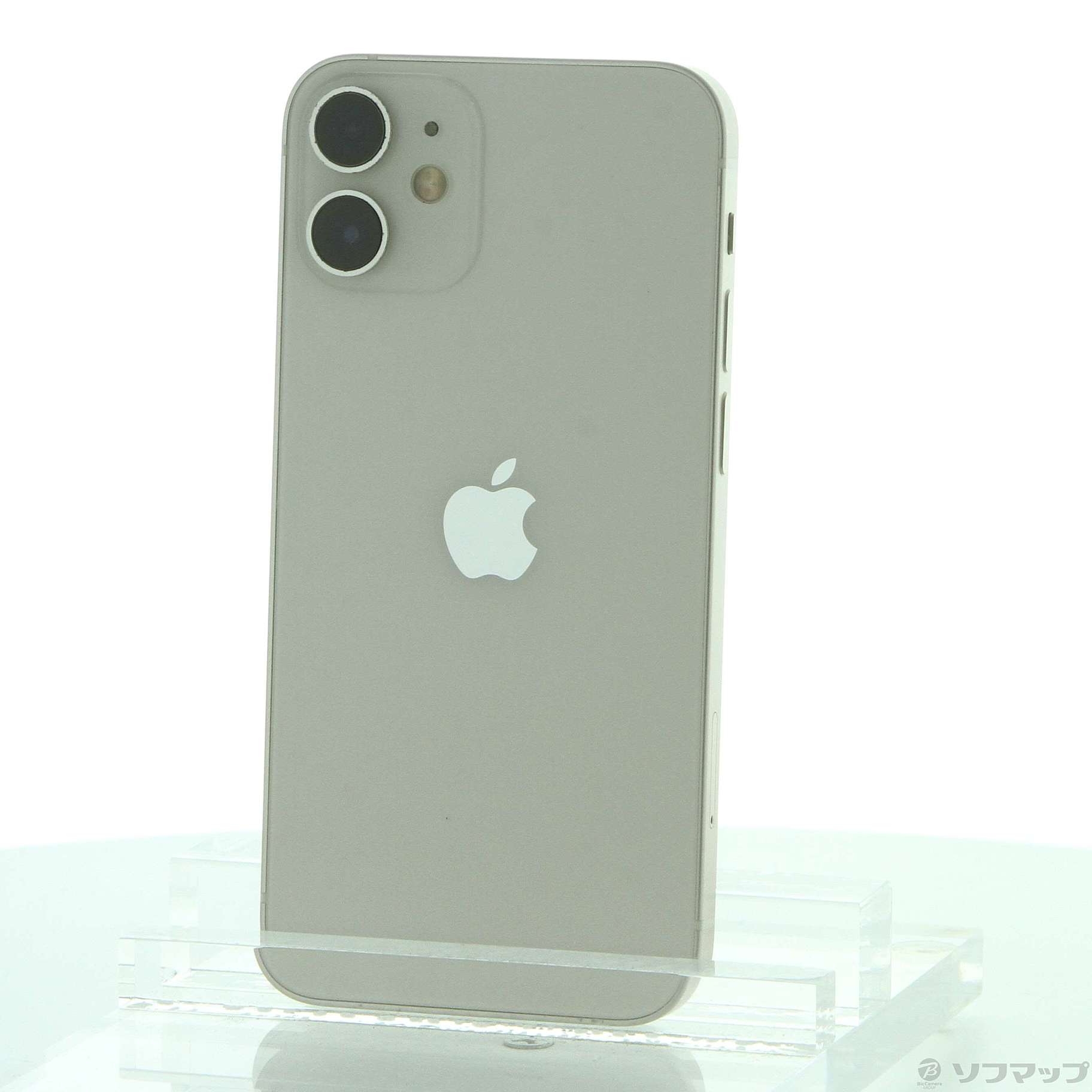 (中古)Apple iPhone12 mini 64GB ホワイト MGA63J/A SIMフリー(377-ud)