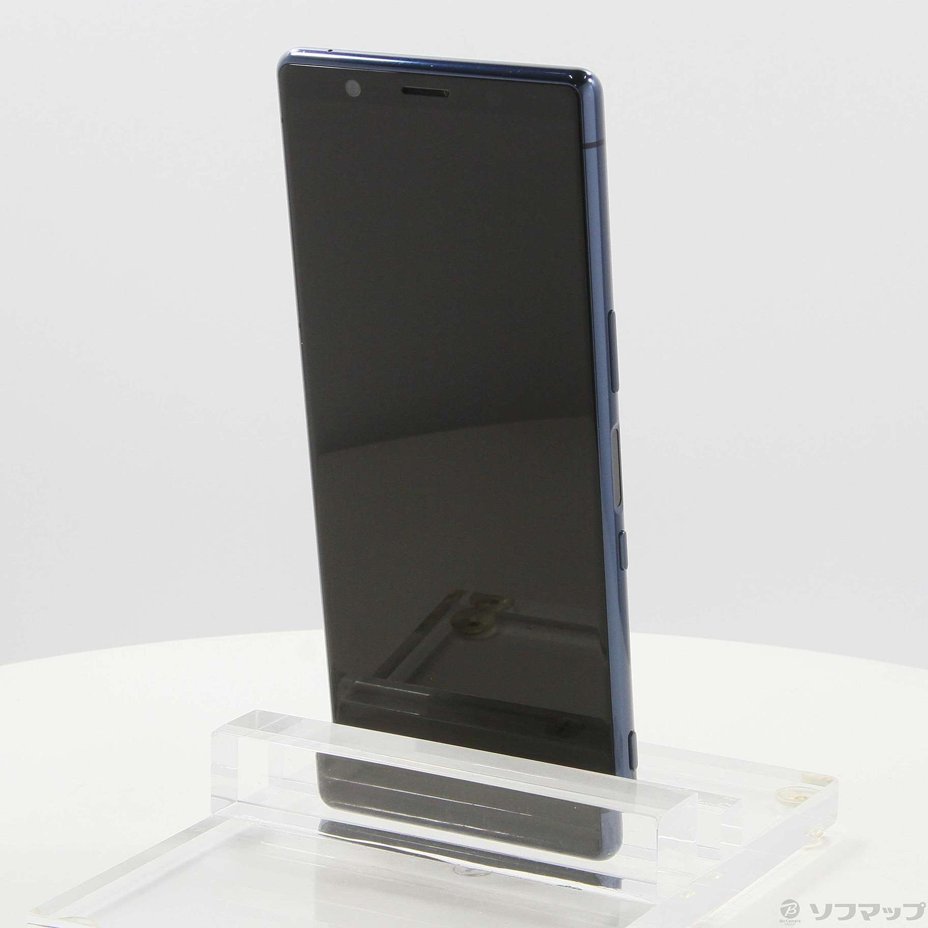 中古】Xperia 5 64GB ブルー SO-01M docomoロック解除SIMフリー