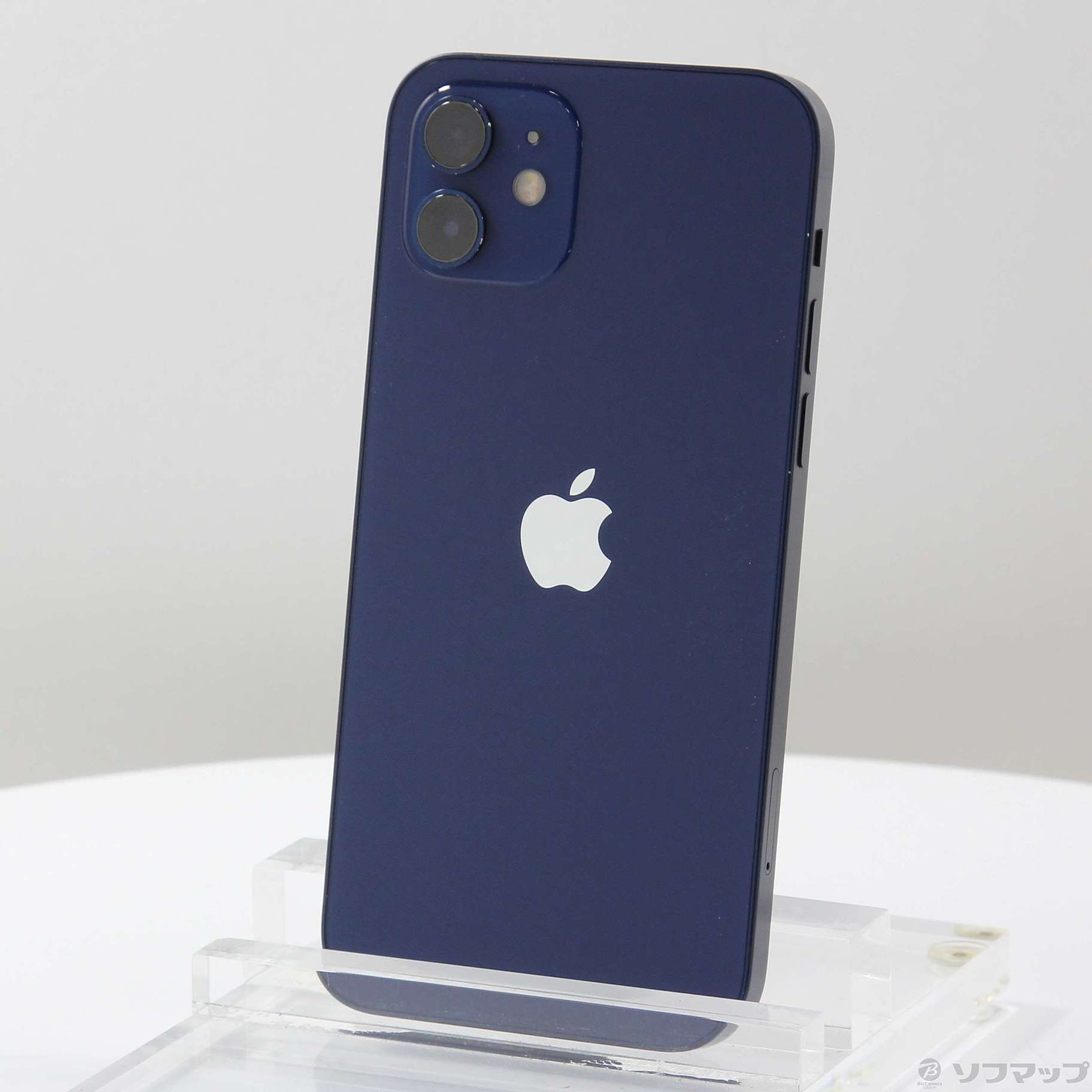 中古】iPhone12 64GB ブルー MGHR3J／A SIMフリー 〔ネットワーク利用 