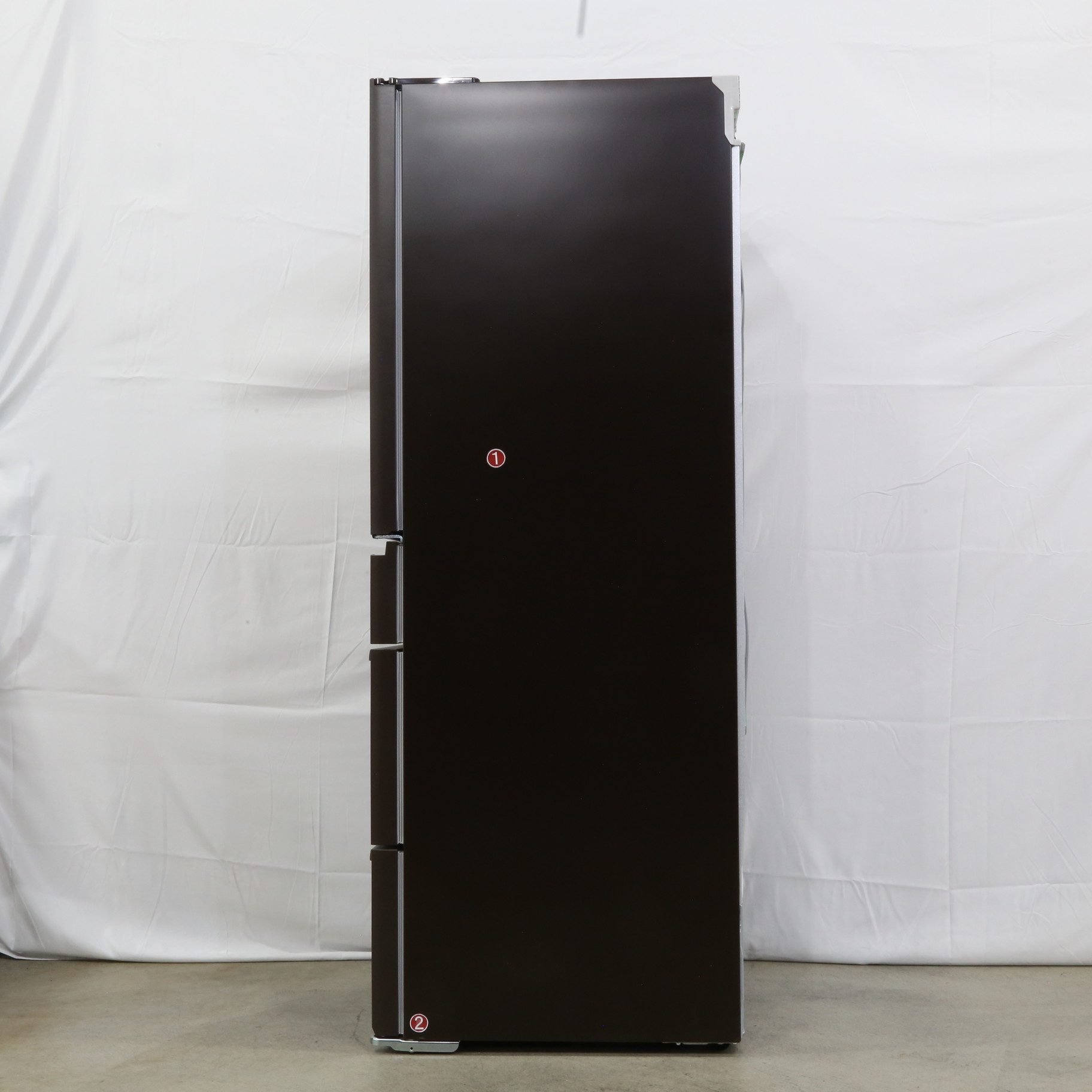 〔展示品〕 冷蔵庫 MZシリーズ フロストグレインブラウン MR-MZ54J-XT ［幅65cm ／540L ／6ドア ／観音開きタイプ ／2023年］
