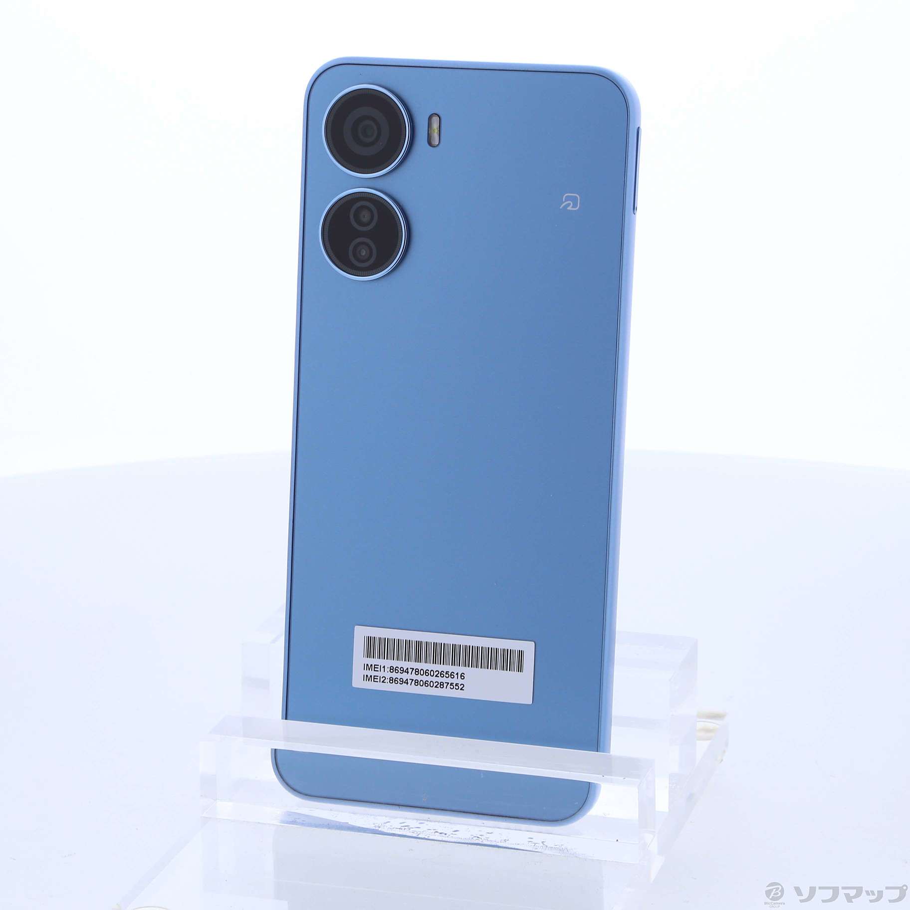 中古】Libero 5G IV 128GB ブルー ZESCD1 Y!mobile [2133053322299