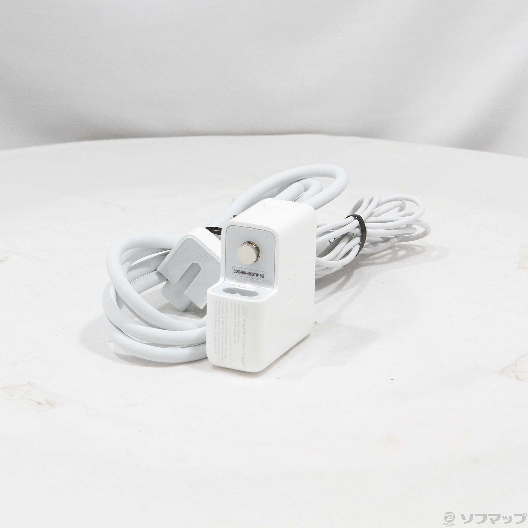 中古】MacBook Air用 MagSafe 2電源アダプタ 45W MD592J／A [2133053329748] -  リコレ！|ビックカメラグループ ソフマップの中古通販サイト