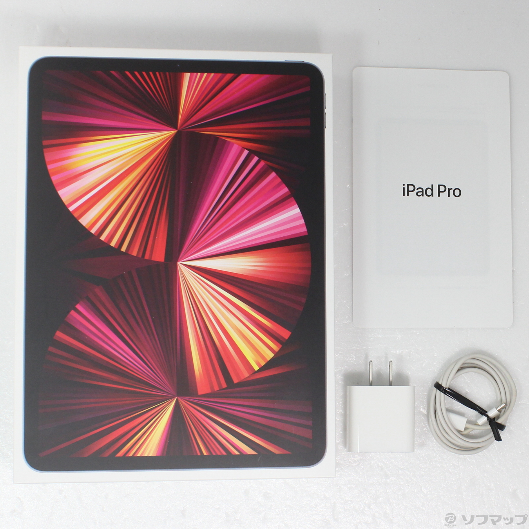 中古】iPad Pro 11インチ 第3世代 128GB スペースグレイ MHQR3J／A Wi