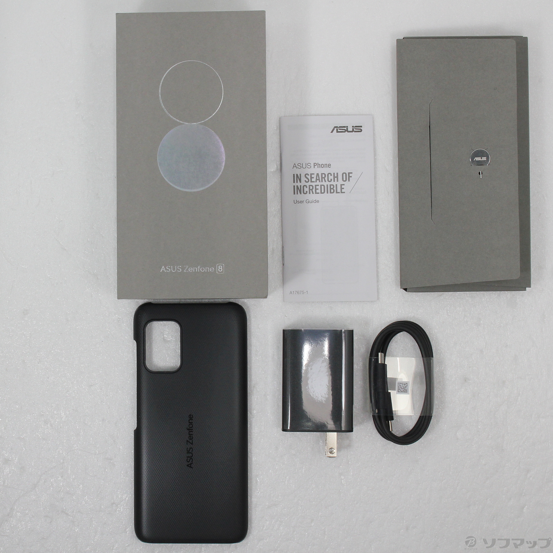 残りわずか】 ZenFone 8 ブラック 128 GB SIMフリー スマートフォン