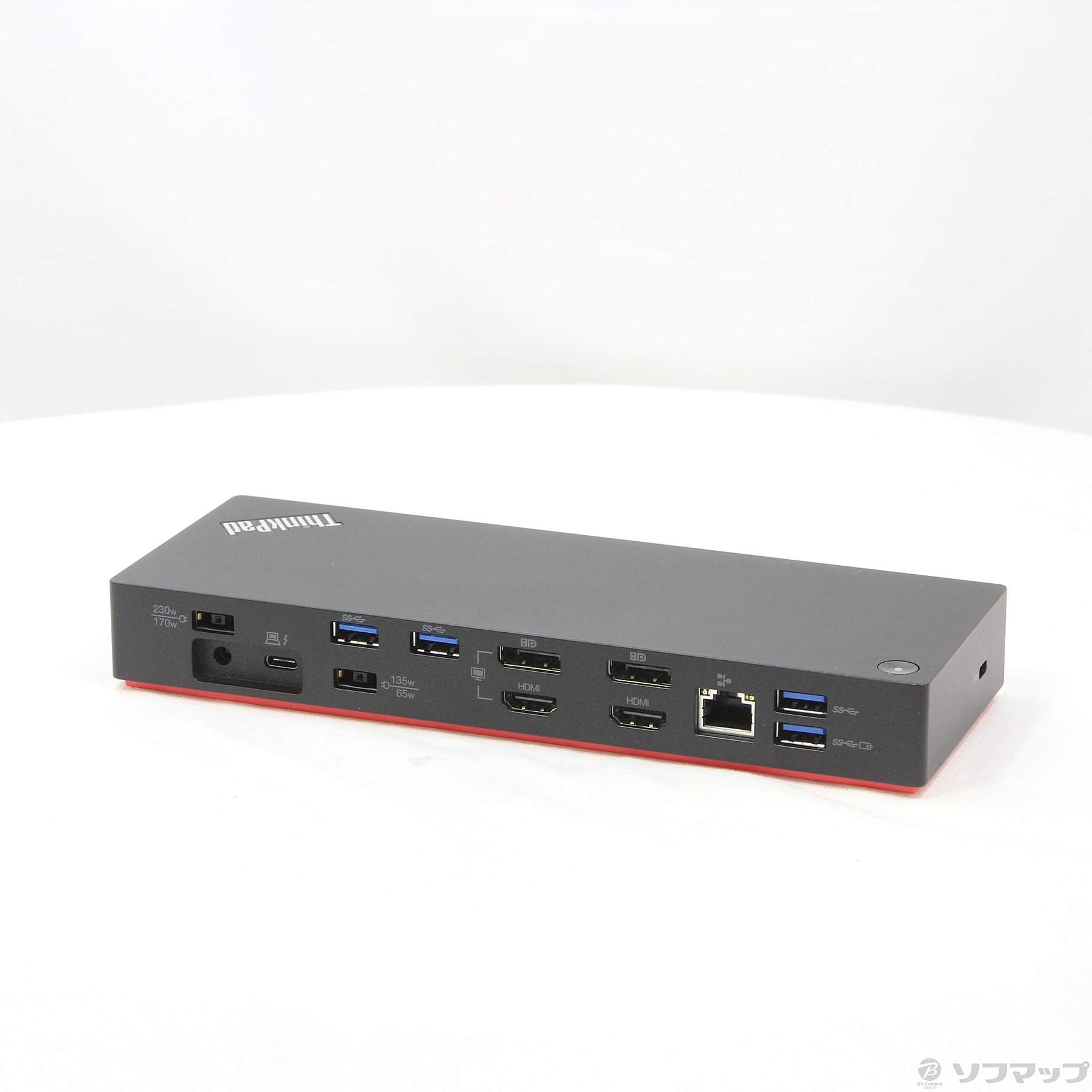 中古】ThinkPad Thunderbolt 3 ドック Gen 2 40AN0135JP [2133053333820] -  リコレ！|ビックカメラグループ ソフマップの中古通販サイト