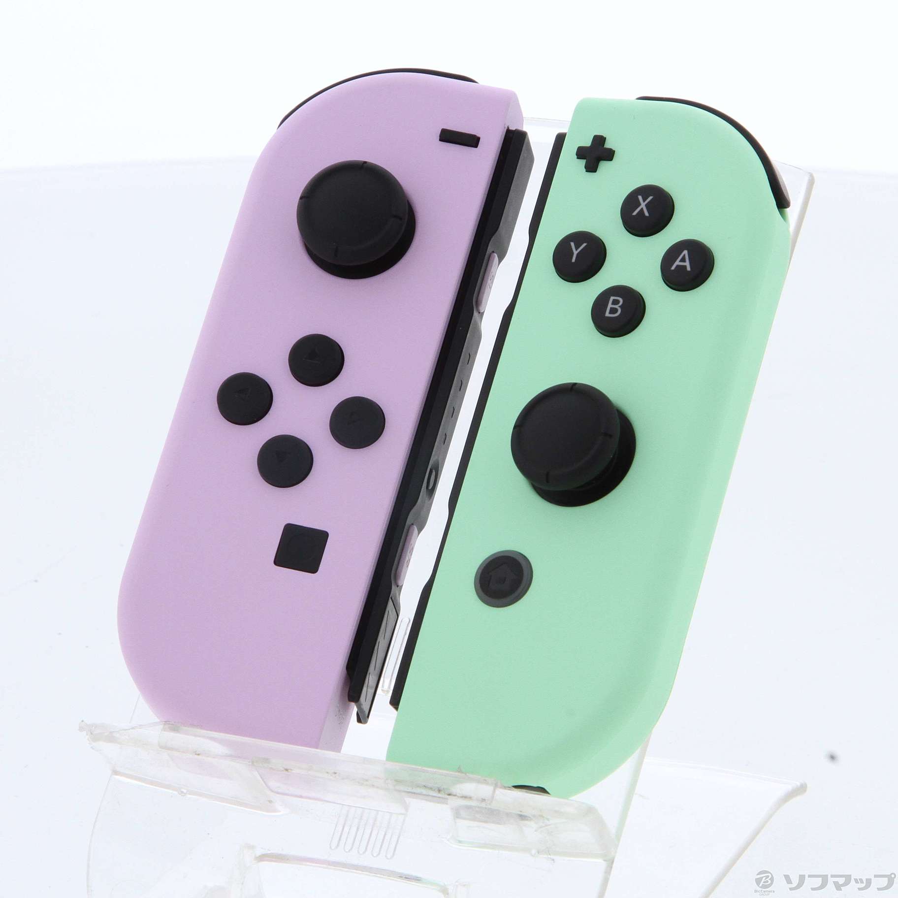 Joy-Con(L) パステルパープル／(R) パステルグリーン HAC-A-JAWAF