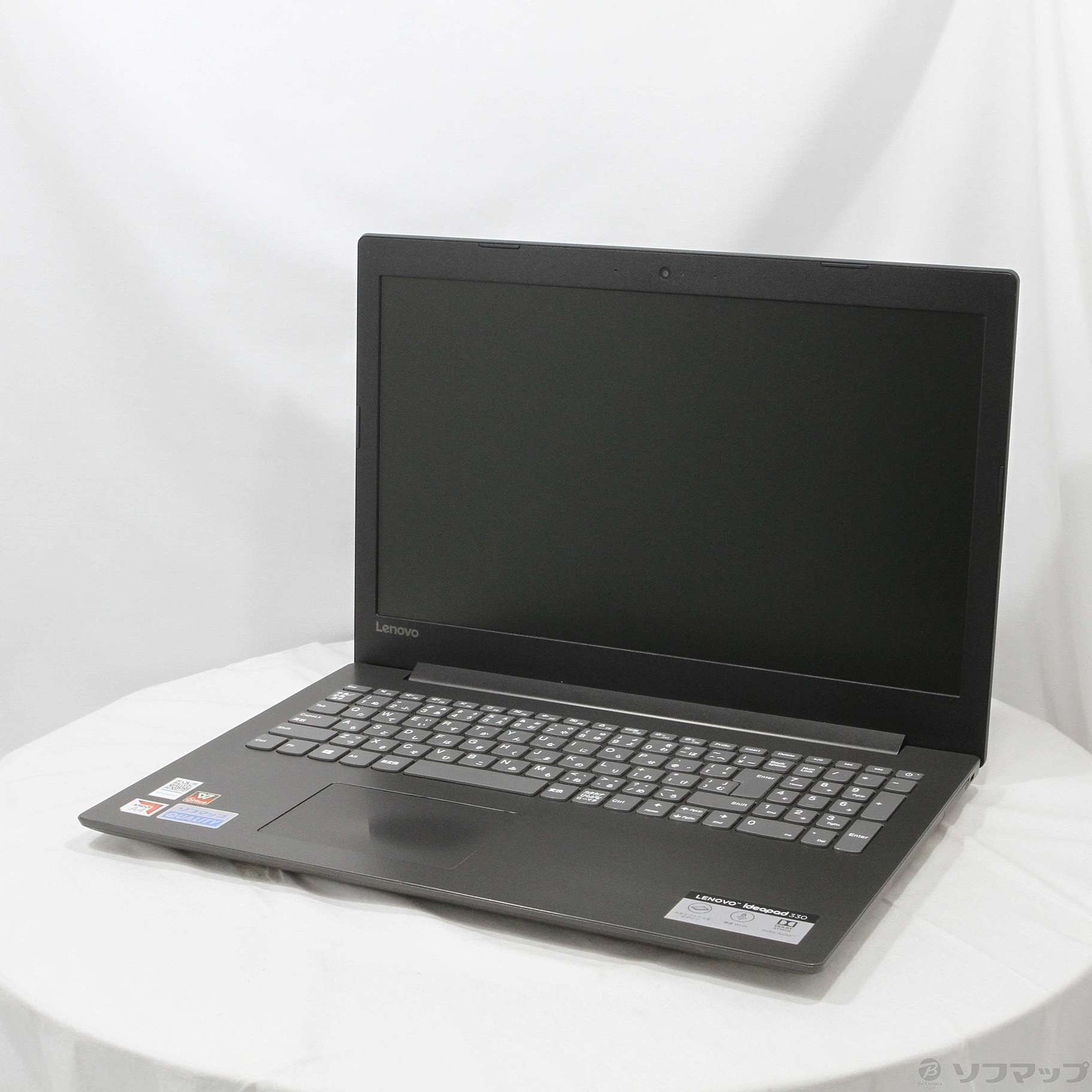 中古】ideapad 330 81D600RXJP オニキスブラック 〔Windows 10〕 ［AMD APU A4-9125  (2.3GHz)／4GB／HDD500GB／15.6インチワイド］ [2133053348152] - リコレ！|ビックカメラグループ  ソフマップの中古通販サイト