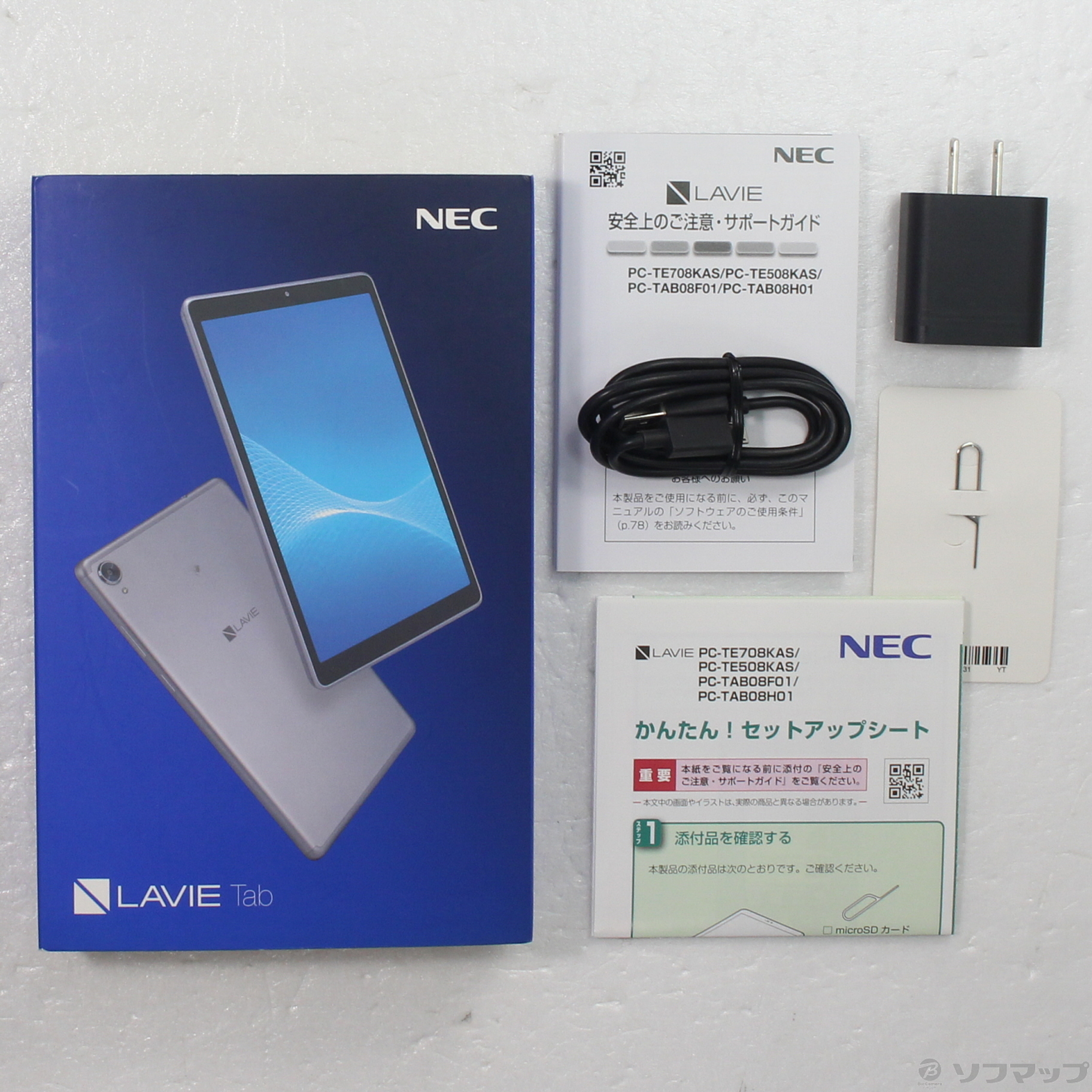 特価正規品NEC タブレットLaVieTab グレーE PC-TE708KAS タブレット