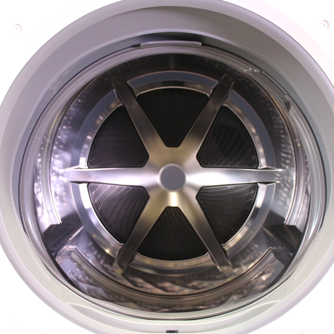 中古】〔展示品〕 ドラム式洗濯乾燥機 Cuble（キューブル） シルバー