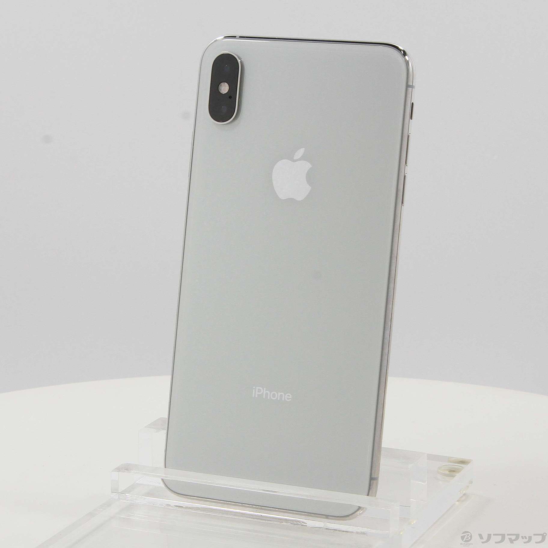 (中古)Apple iPhoneXS Max 512GB シルバー MT6Y2J/A SIMフリー(258-ud)