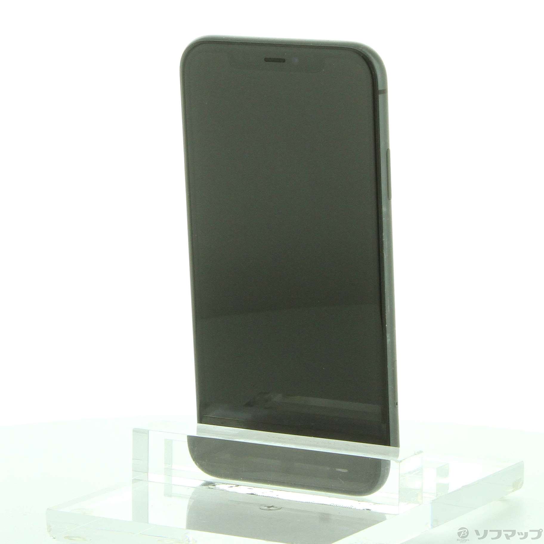 中古】iPhone11 64GB ブラック MWLT2J／A SIMフリー