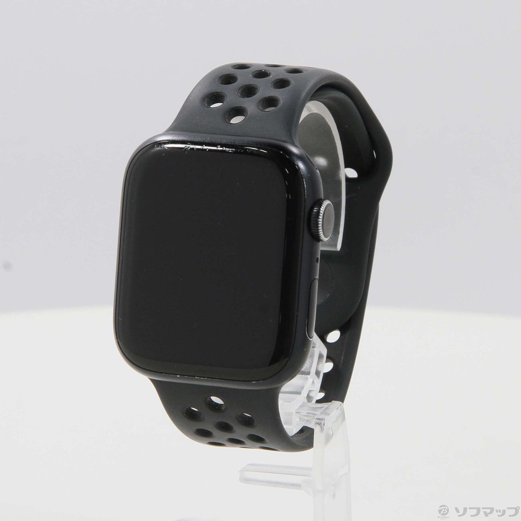 中古品〕 Apple Watch Series 7 Nike GPS 45mm ミッドナイト 