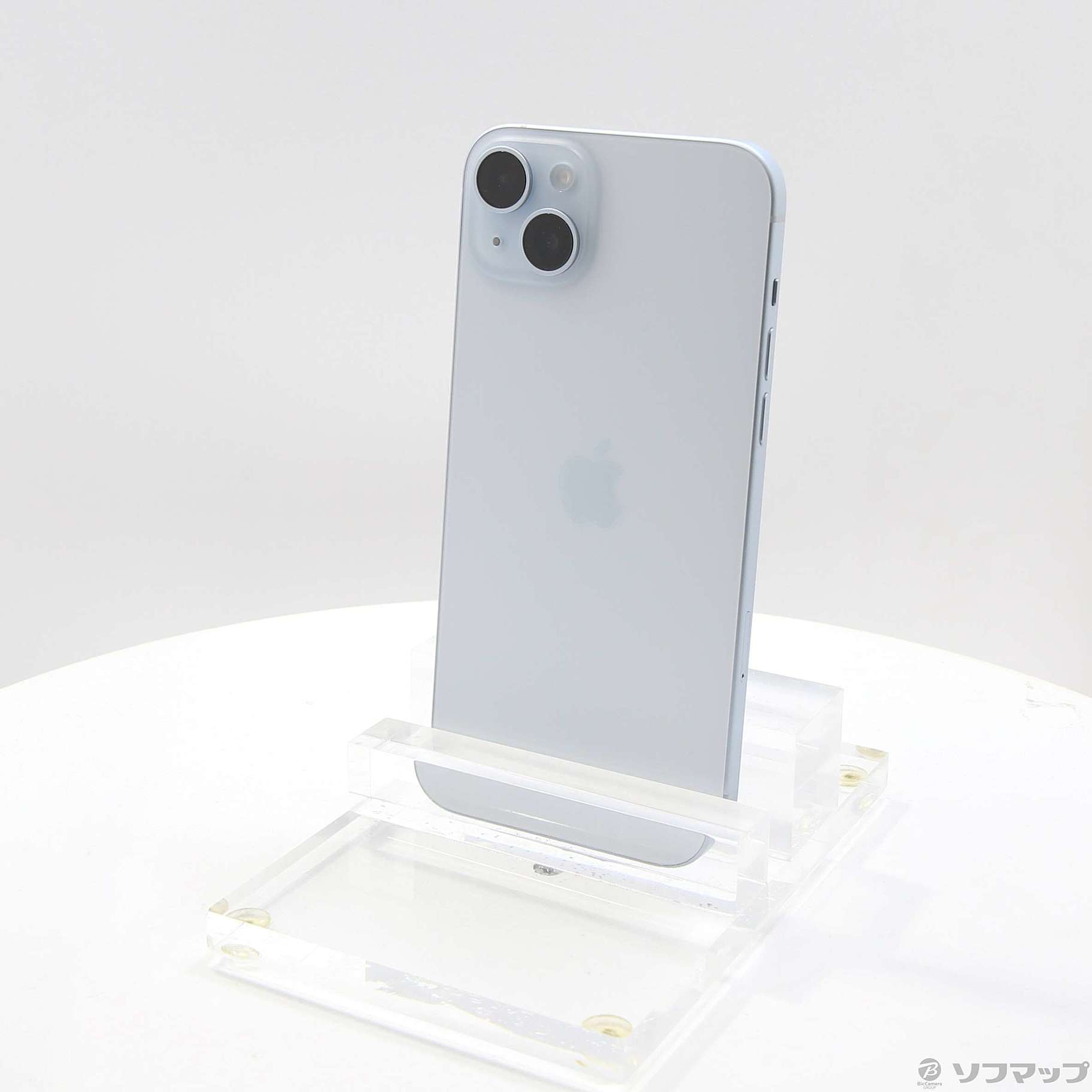 中古】iPhone15 Plus 128GB ブルー MU0D3J／A SIMフリー