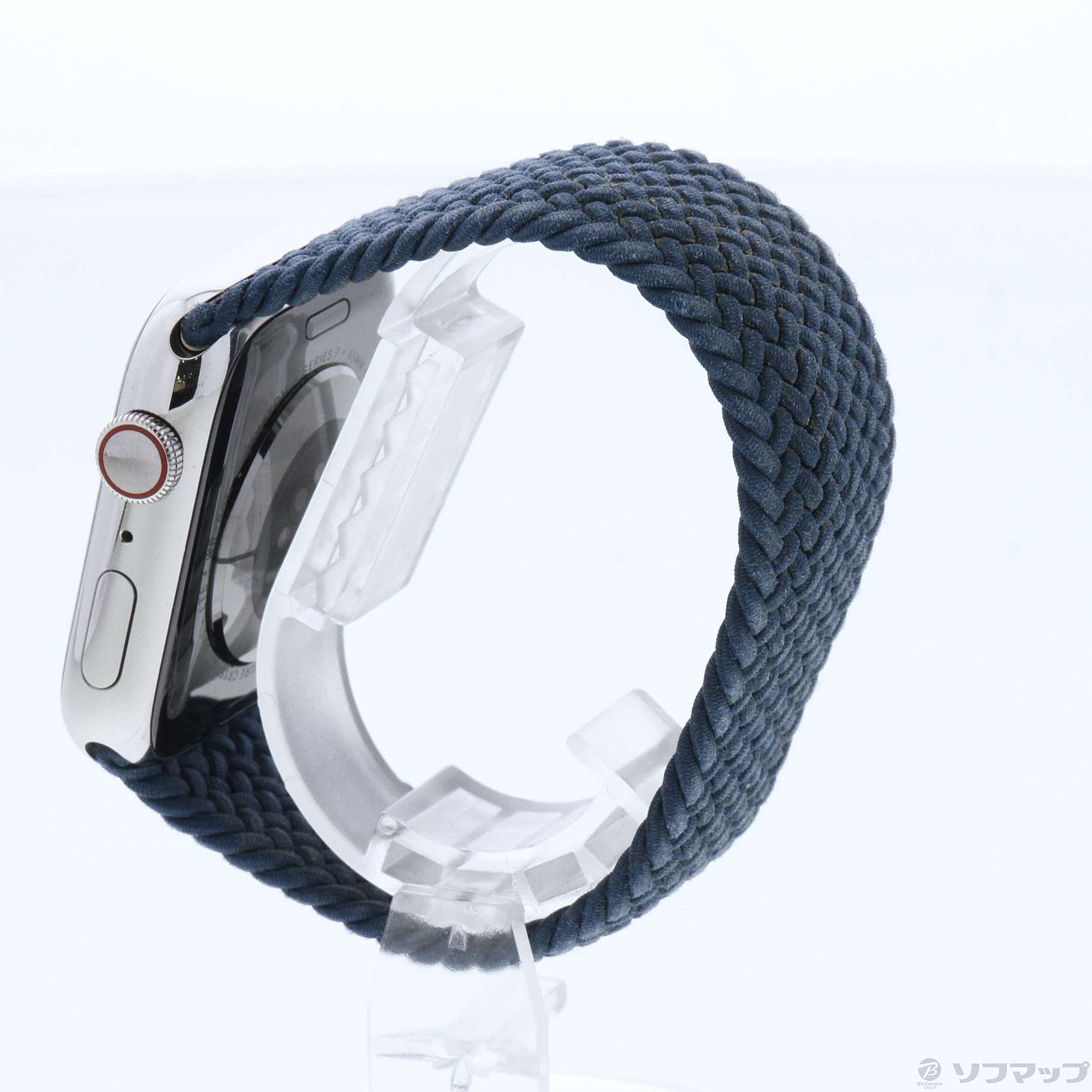 中古】Apple Watch Series 7 GPS + Cellular 45mm ステンレススチール 