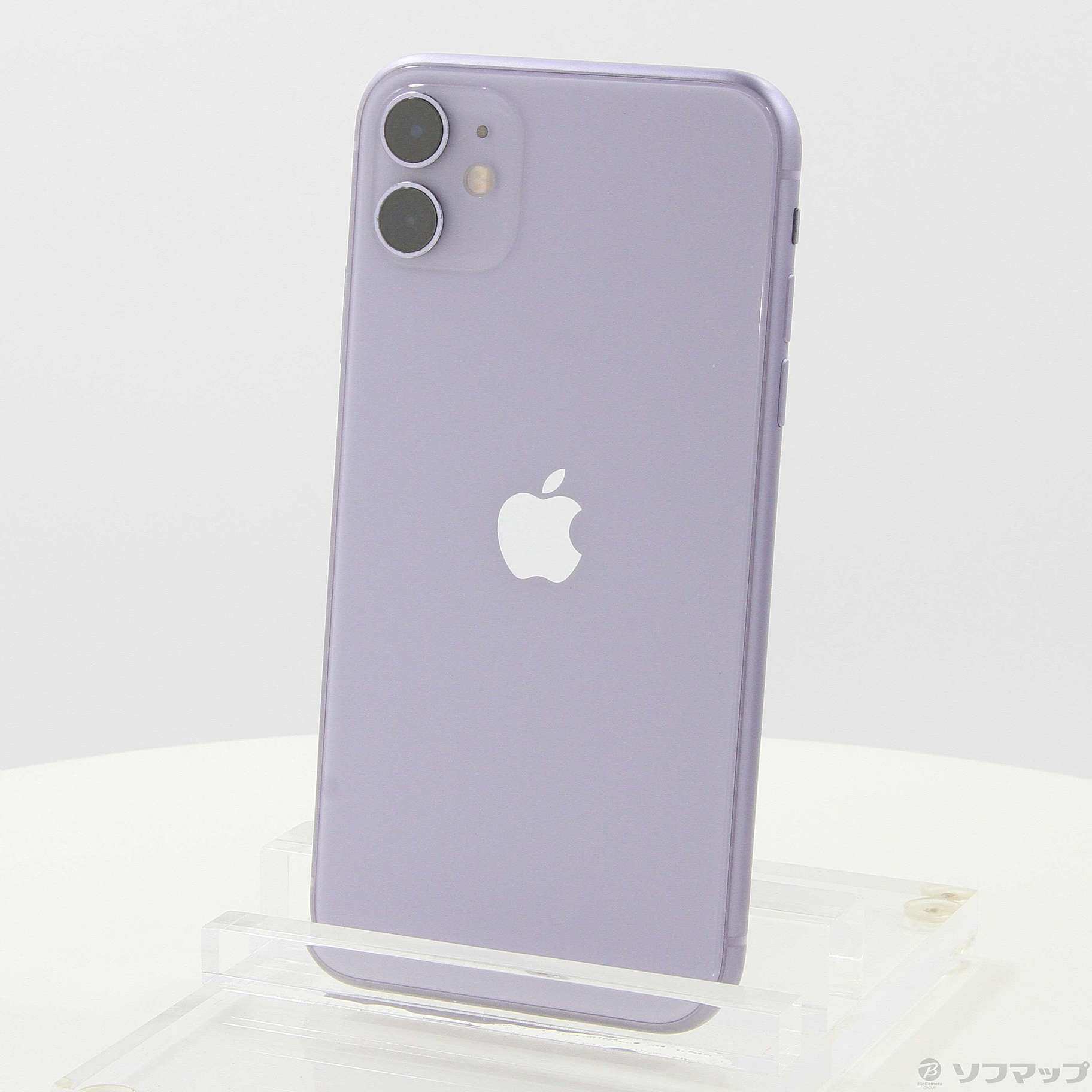 中古】iPhone11 64GB パープル MHDF3J／A SIMフリー [2133053371044